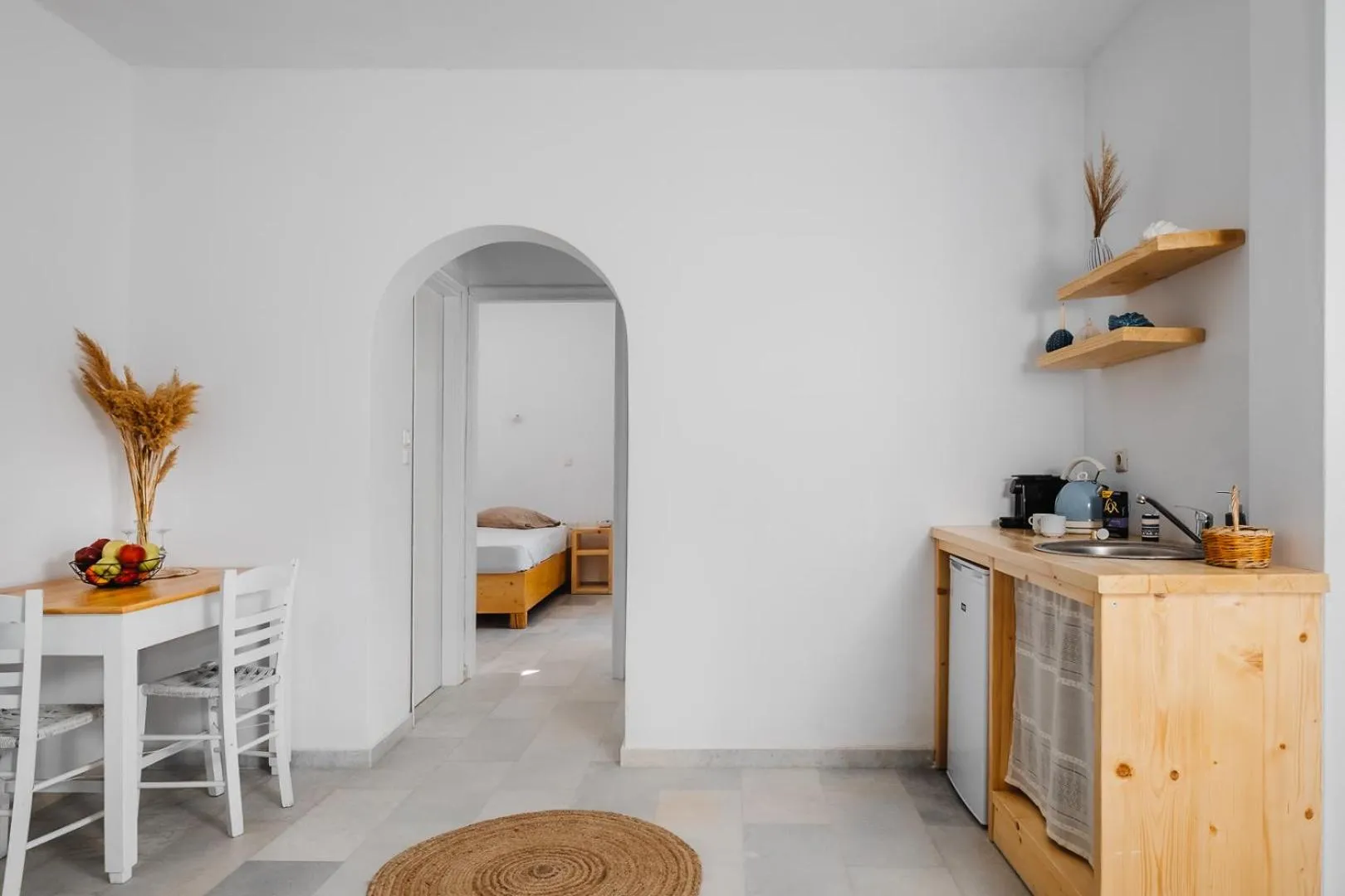 Kitchen or kitchenette in Naxos Aethereal View