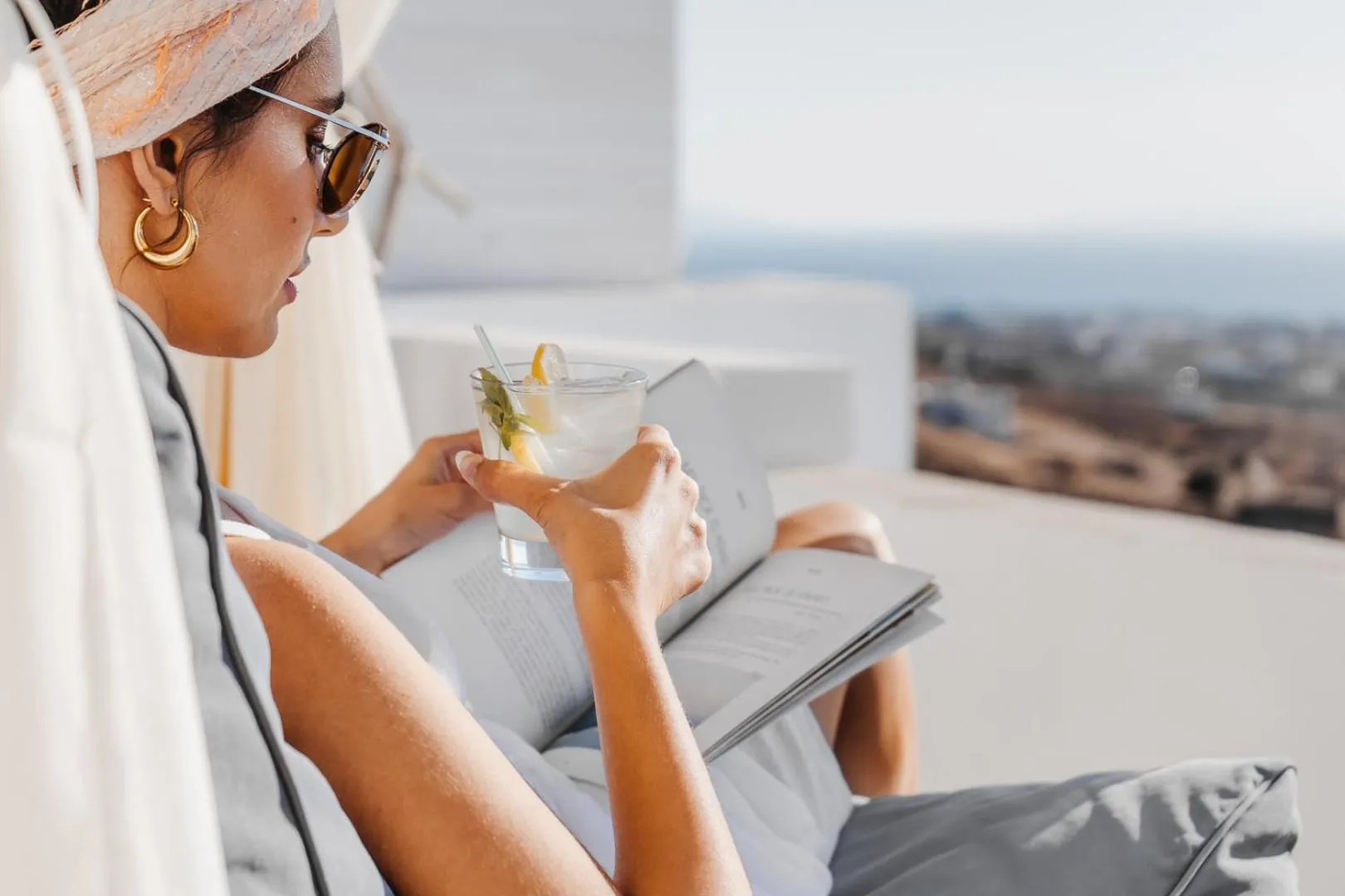 Sea view in Naxos Aethereal View