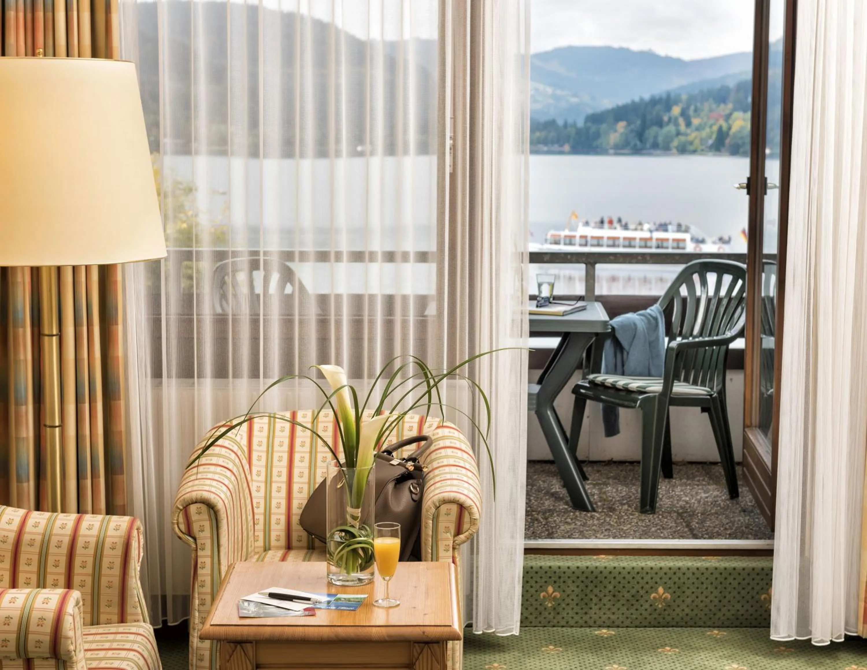 Balcony/Terrace in Maritim Titisee Hotel