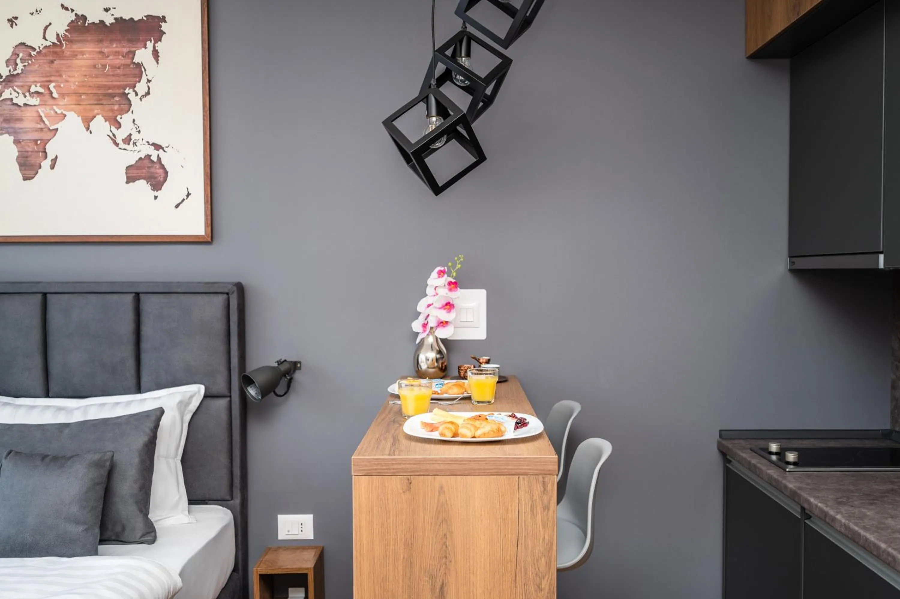 Kitchen or kitchenette in Modern and Bright Apartments - Main Street