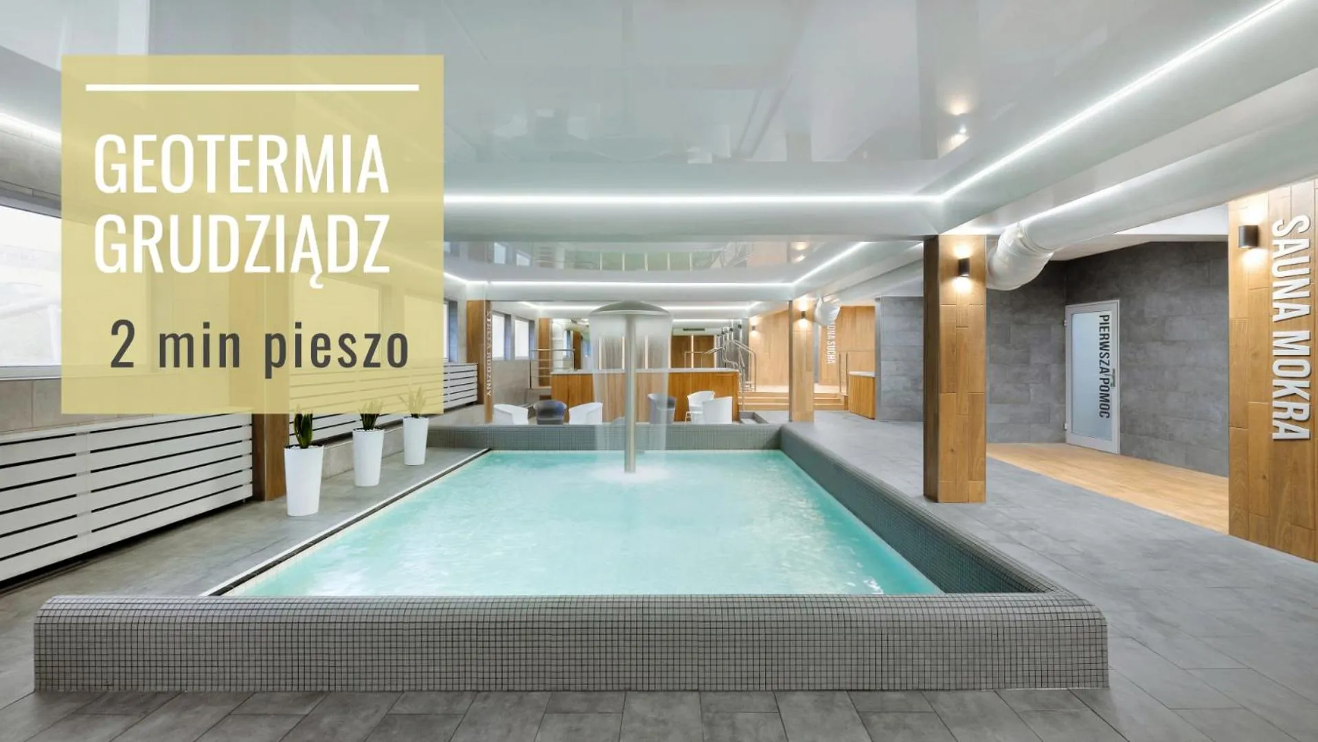 Pool view in Hotel Przy Solankach