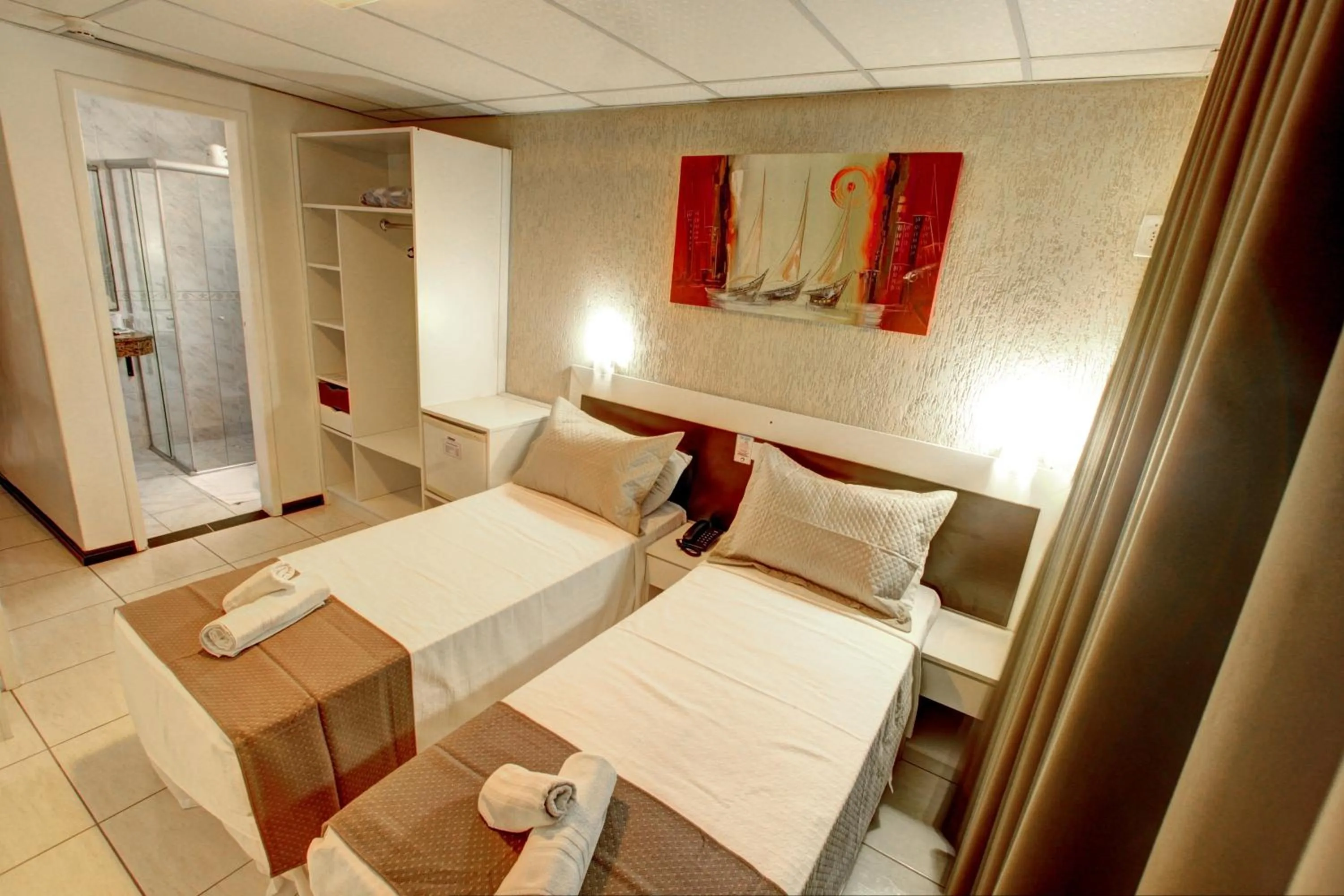 Bed in Hotel Praiamar