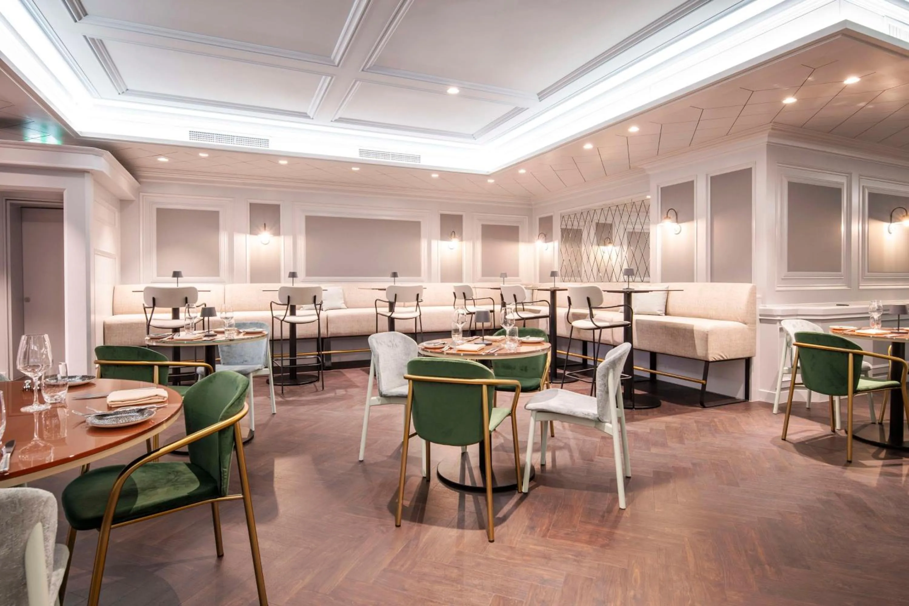 Lounge or bar, Restaurant/Places to Eat in Hotel Pomander Nürnberg