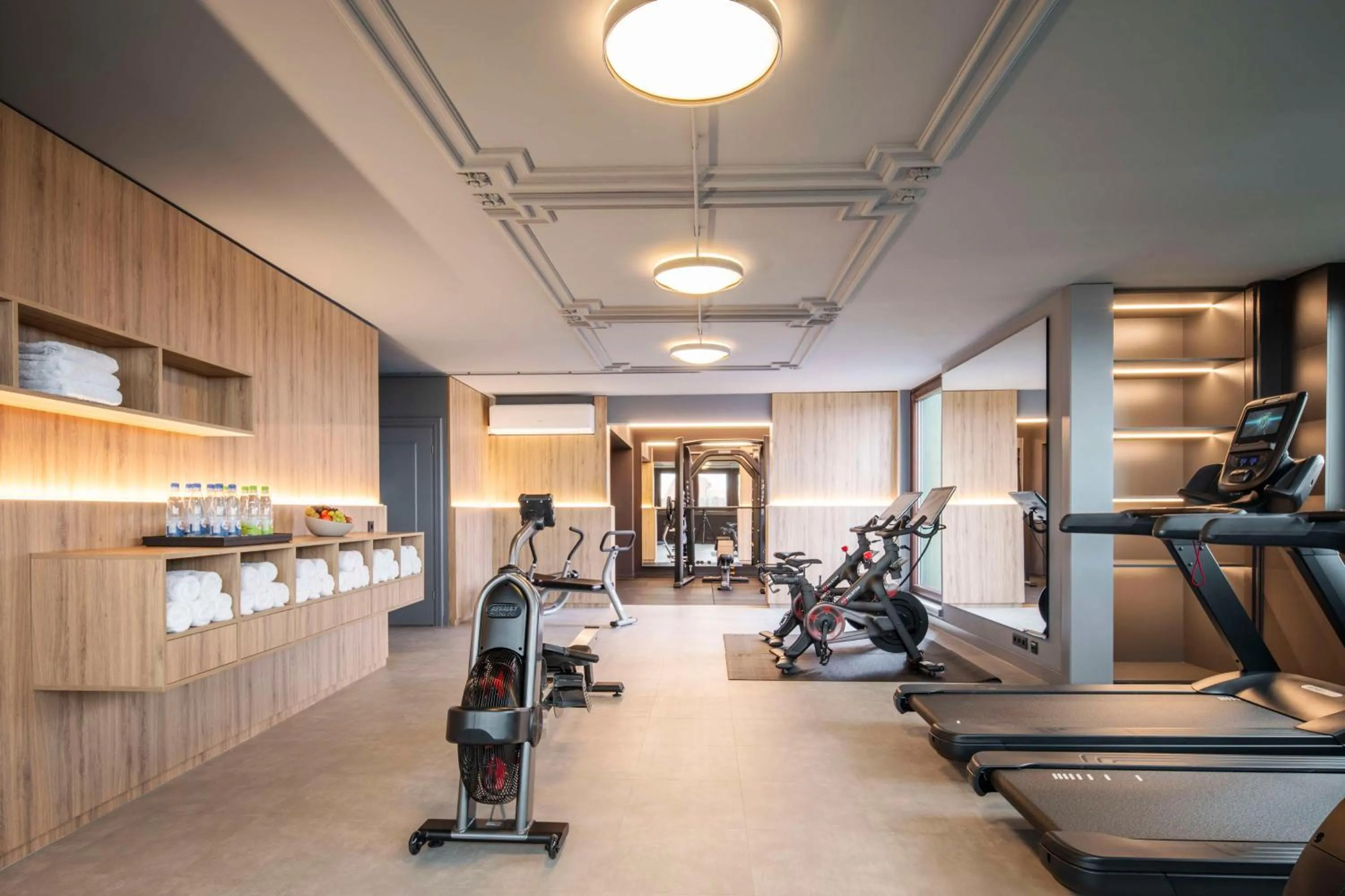 Fitness centre/facilities in Scandic Nürnberg Central