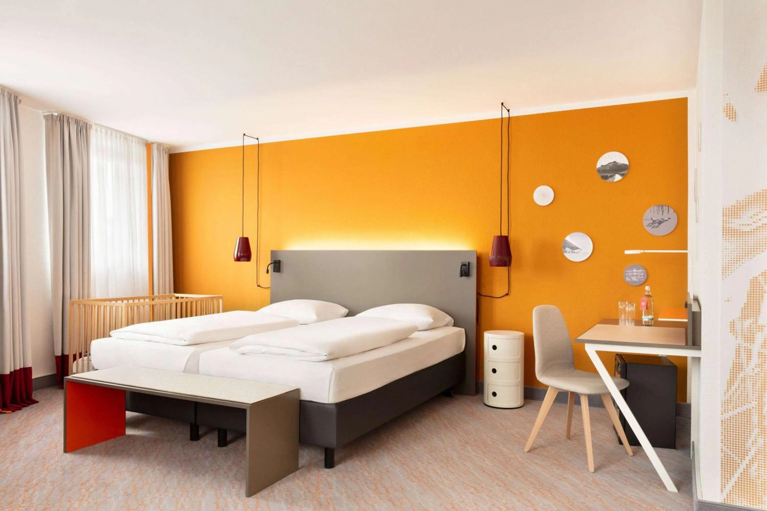 Photo of the whole room, Bed in Vienna House Easy by Wyndham Neckarsulm