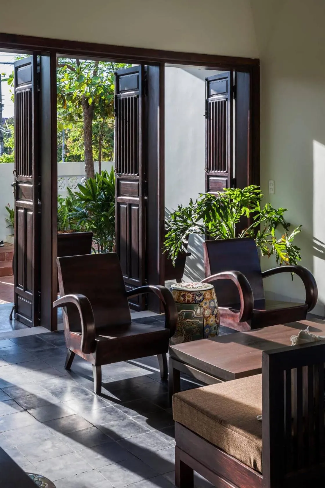 Living room in Hoianoi Villa