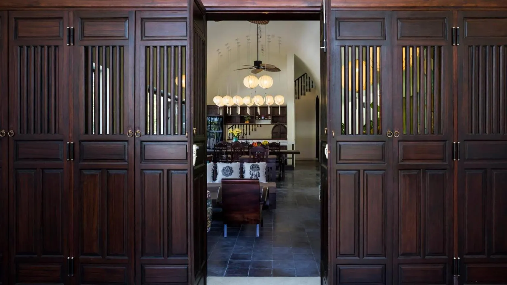 Facade/entrance in Hoianoi Villa