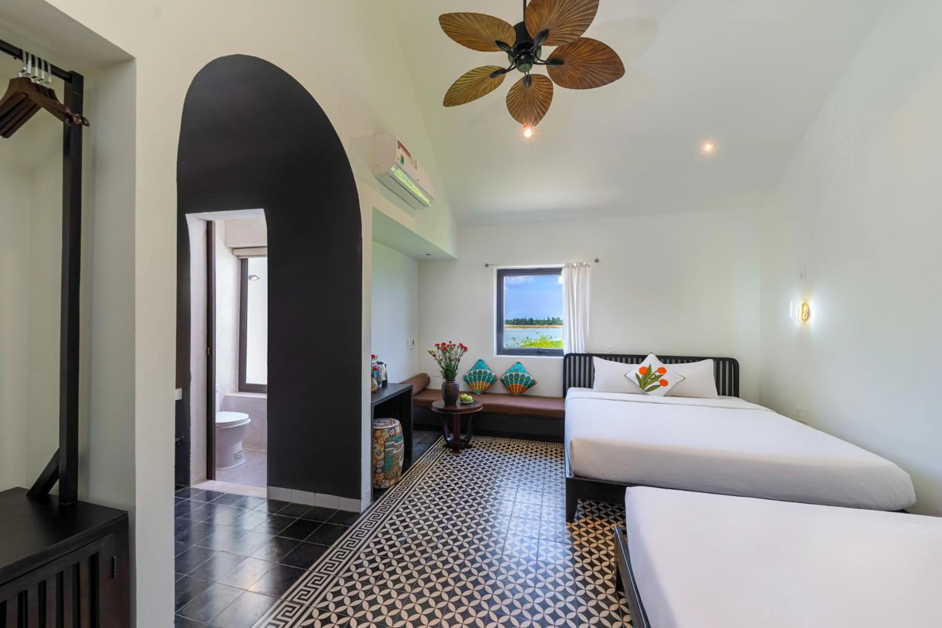 Photo of the whole room, Bed in Hoianoi Villa