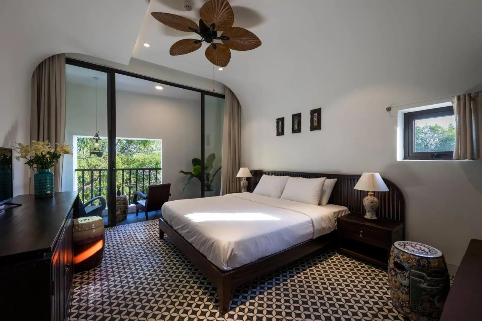 Photo of the whole room, Bed in Hoianoi Villa