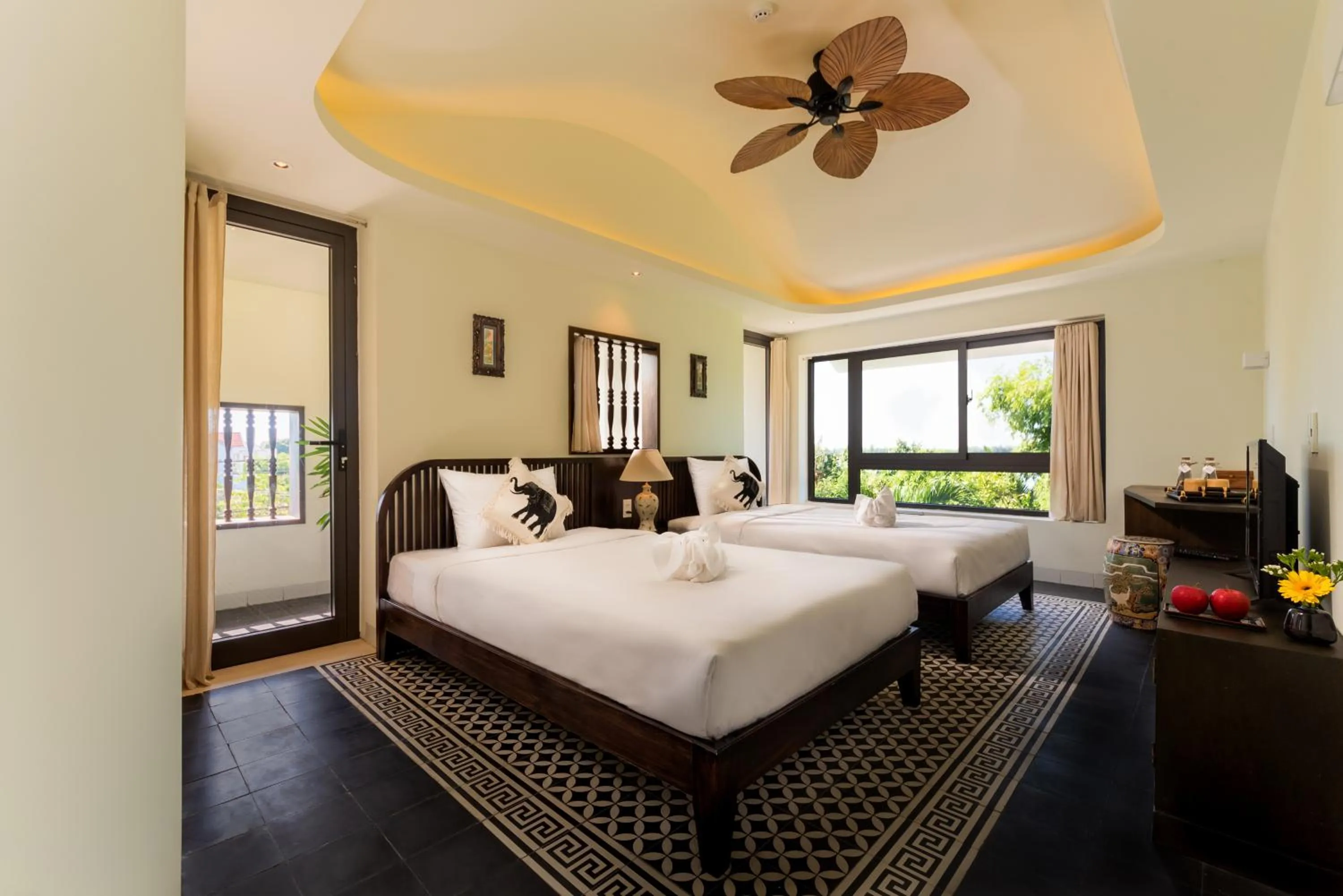 Photo of the whole room, Bed in Hoianoi Villa