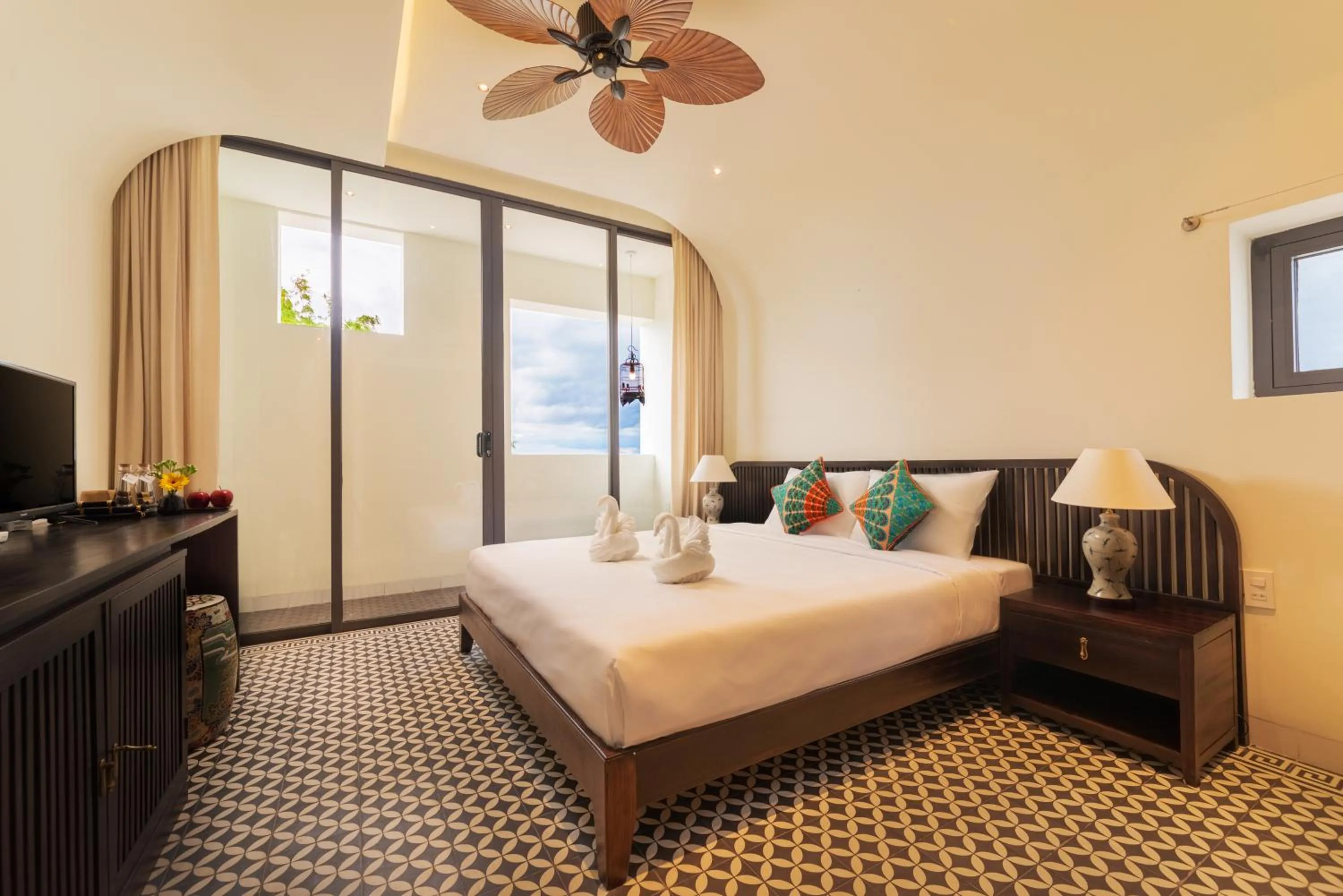 Photo of the whole room, Bed in Hoianoi Villa