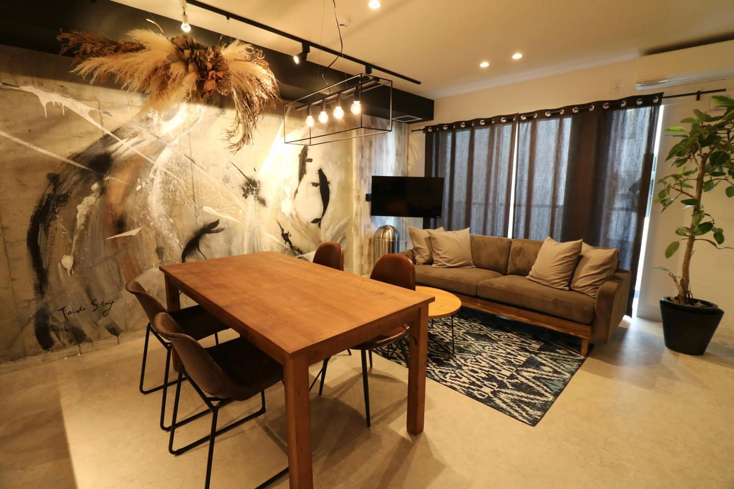 TV and multimedia in TAKETO STAY Kotoni