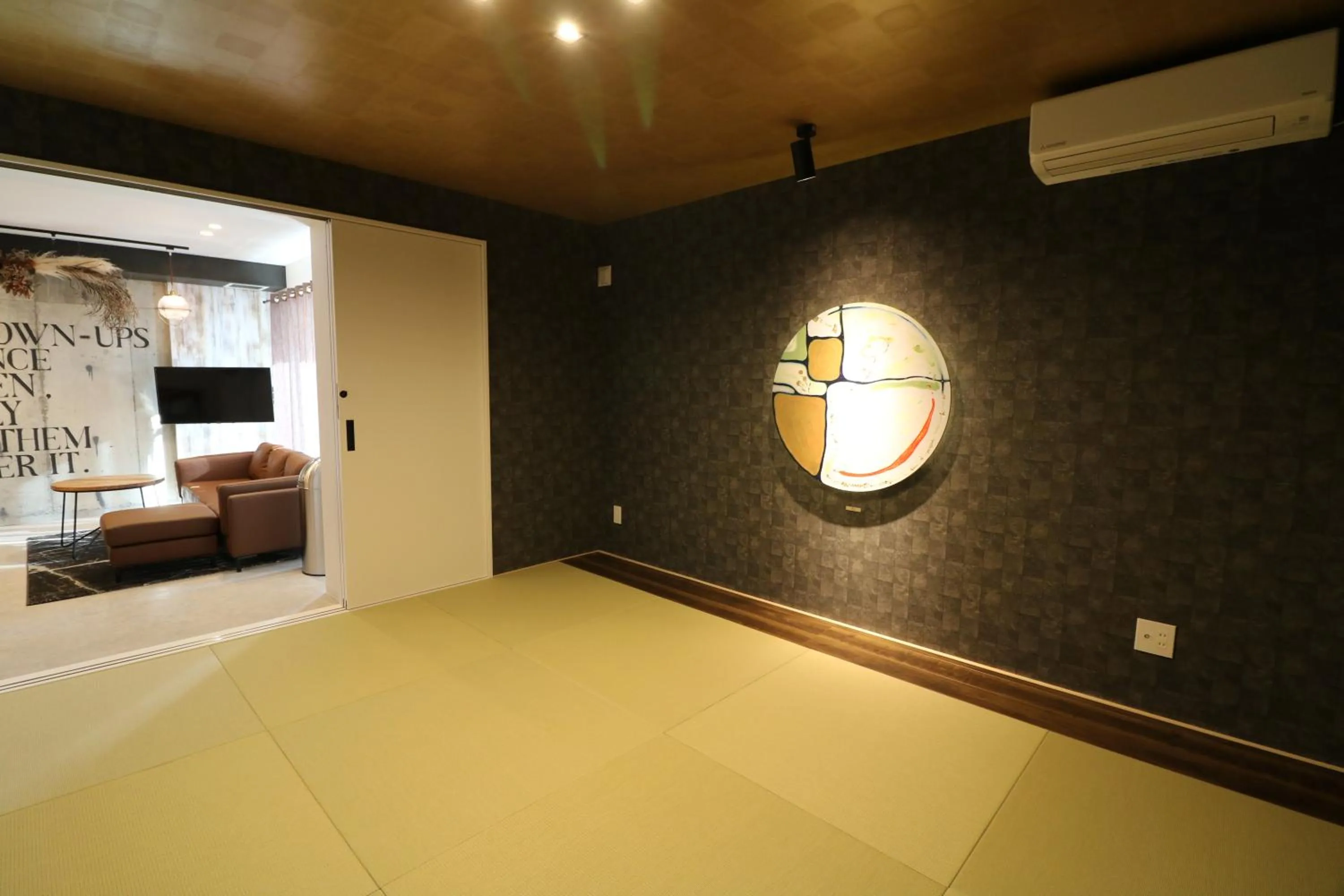 Living room in TAKETO STAY Kotoni