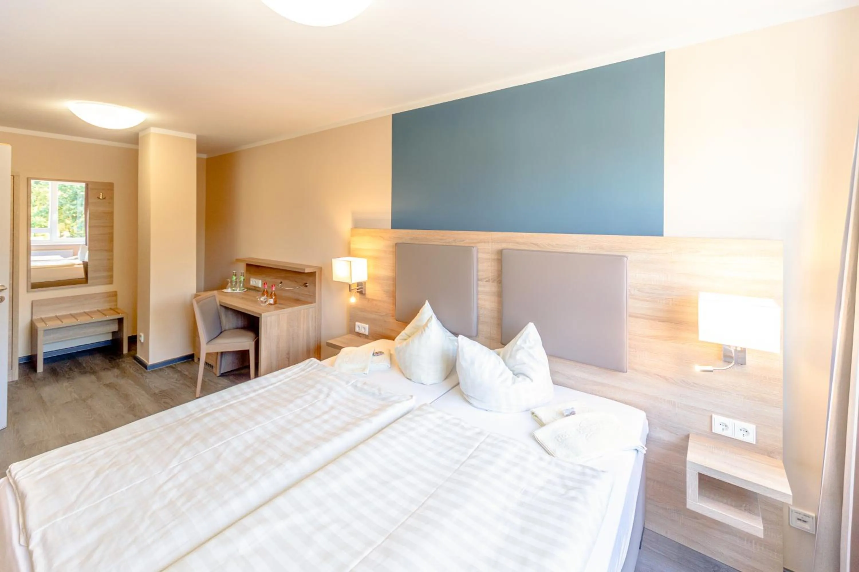 Photo of the whole room, Bed in Hotel Rügenblick