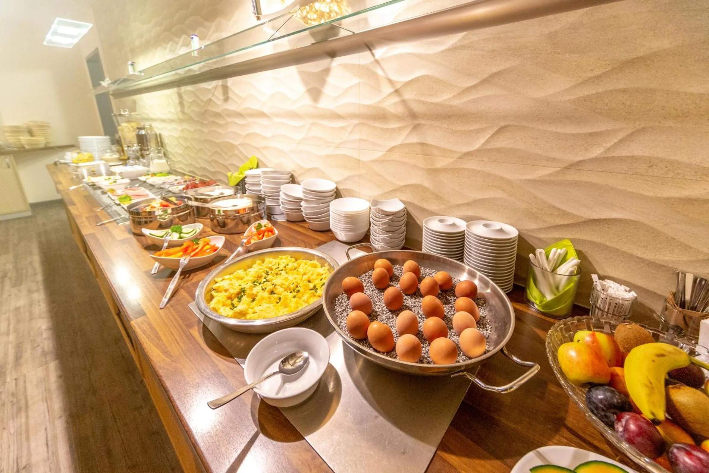 Buffet breakfast in Hotel Rügenblick