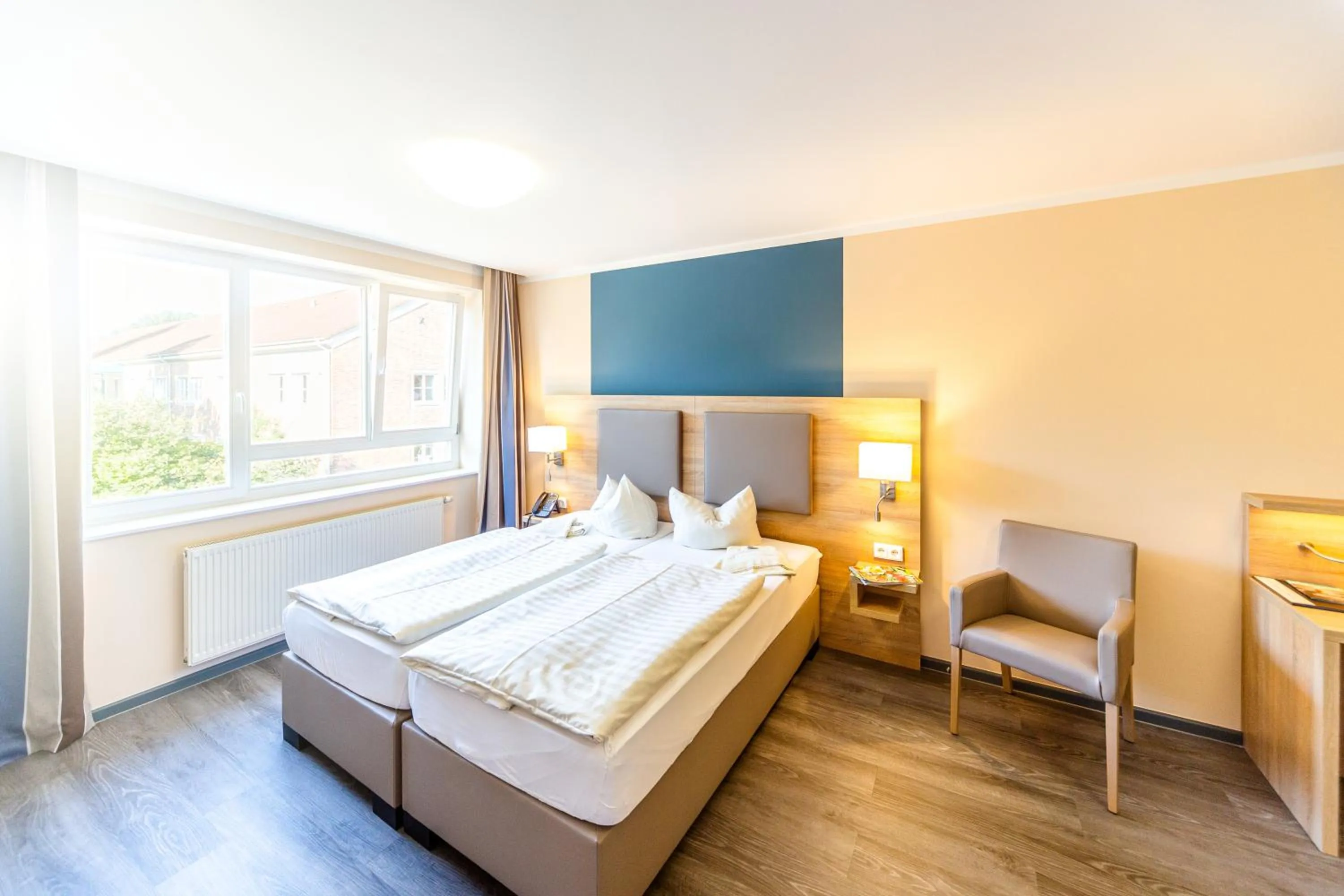 Photo of the whole room, Bed in Hotel Rügenblick