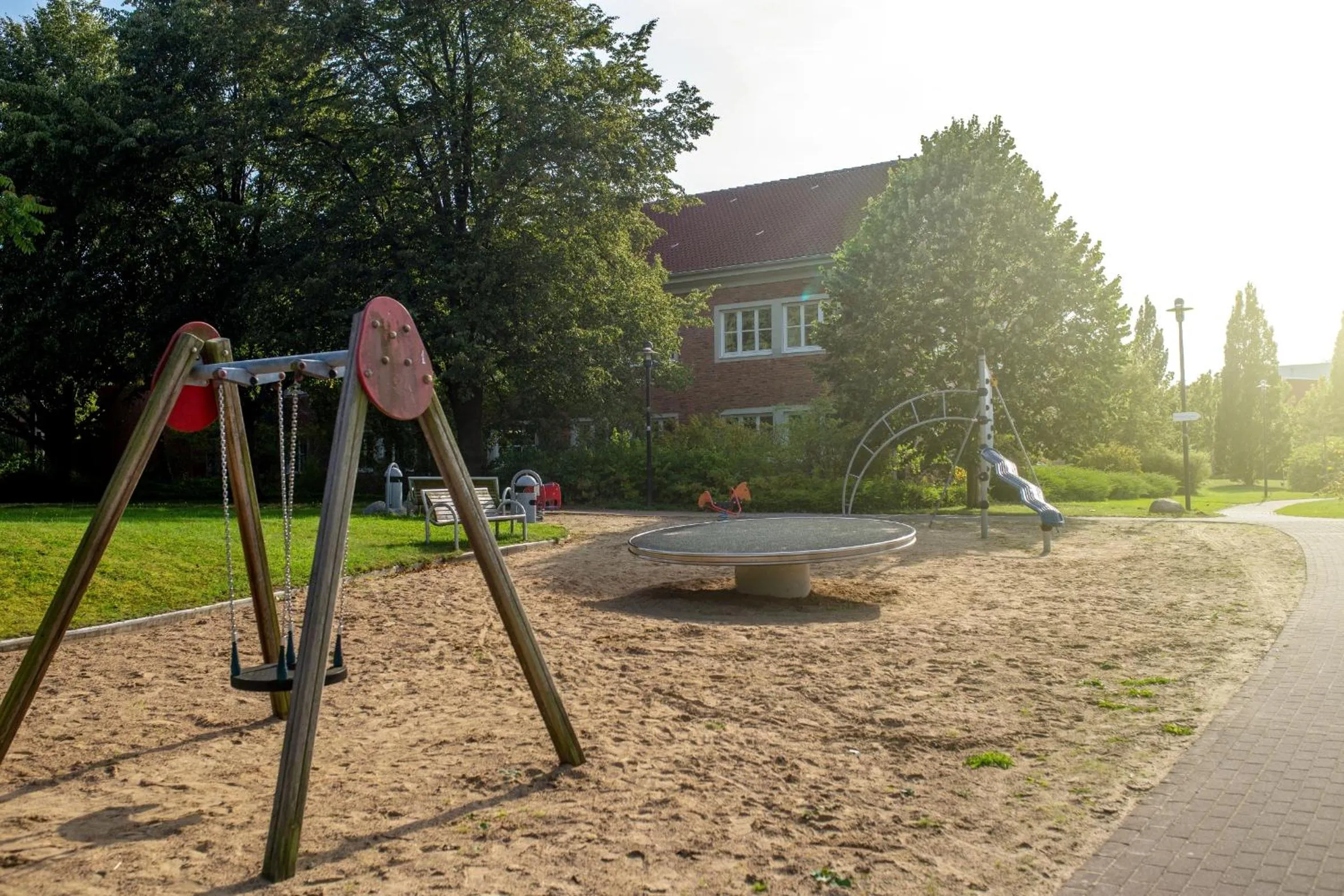 Children play ground in Hotel Rügenblick