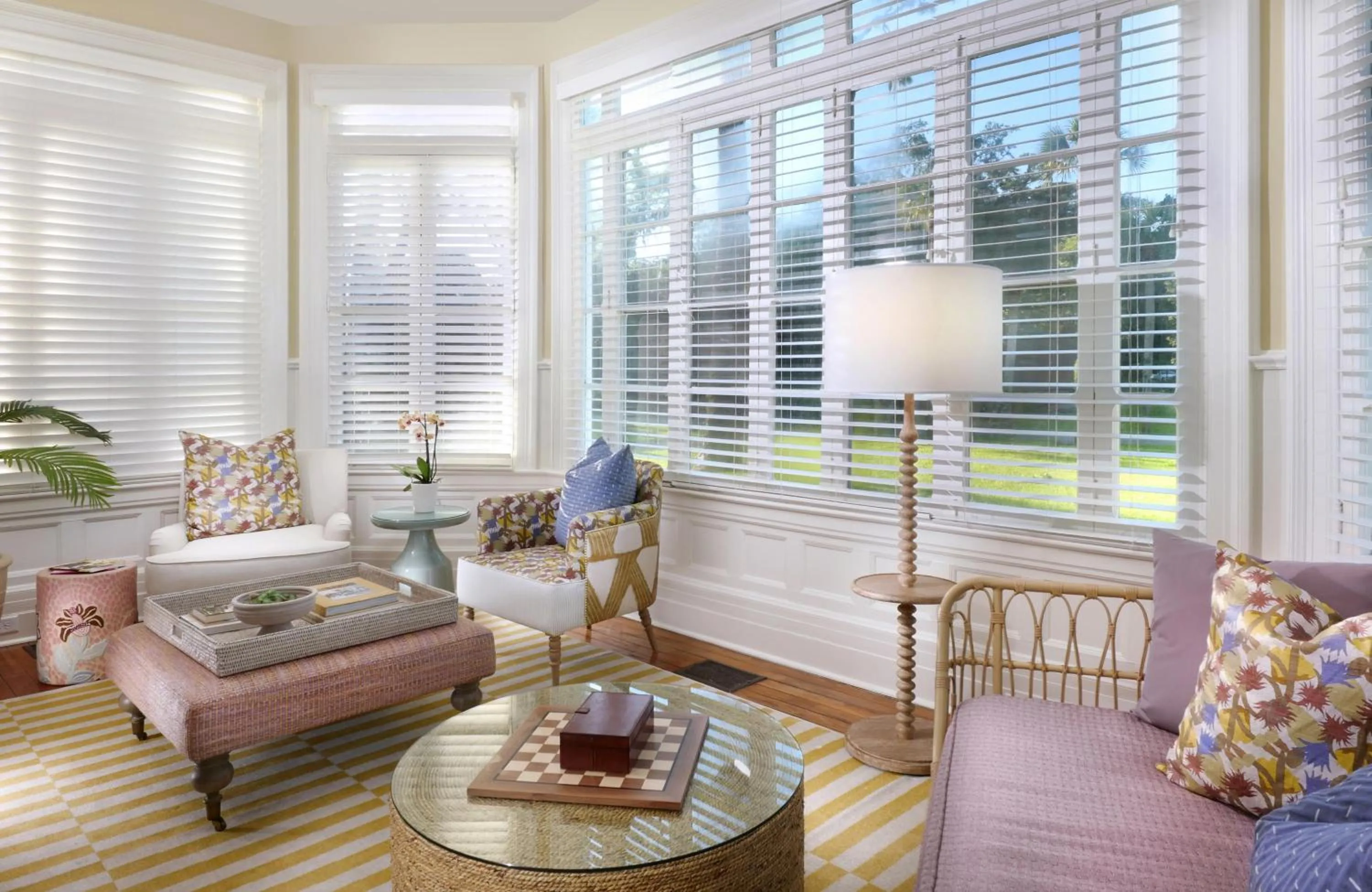 Seating area in Jekyll Island Club Resort