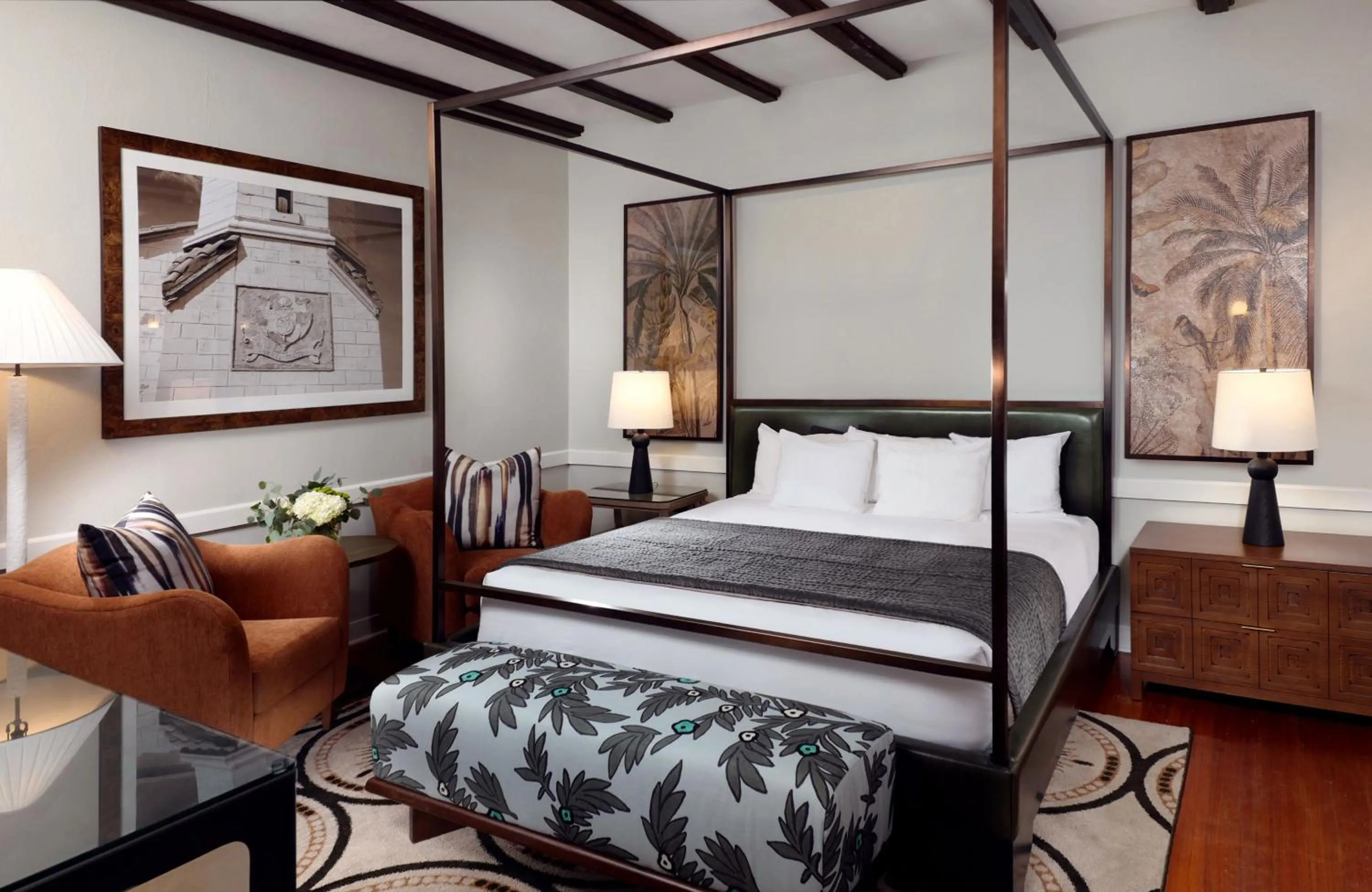 Bedroom, Bed in Jekyll Island Club Resort