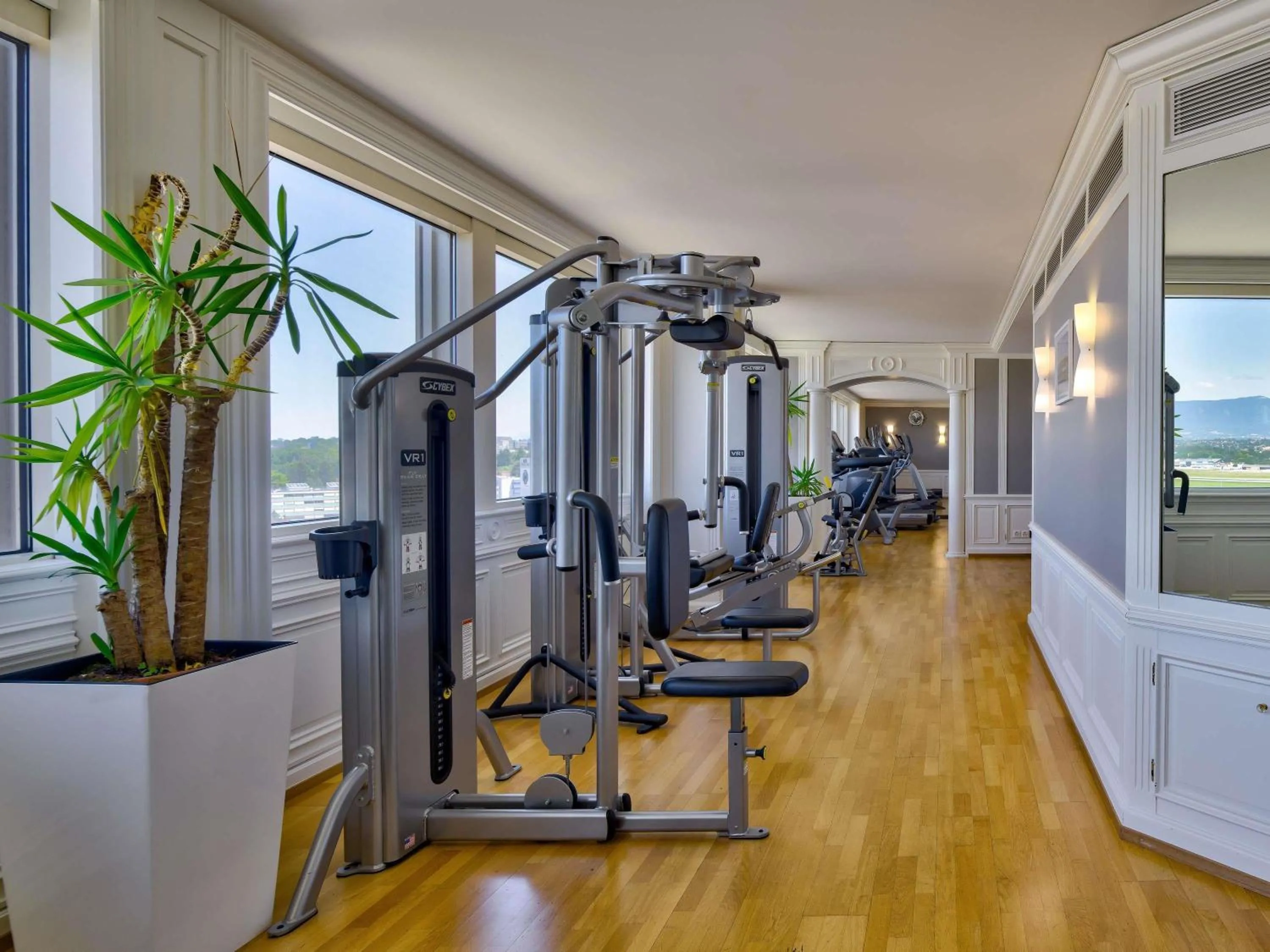 Fitness centre/facilities in Mövenpick Hotel Geneva