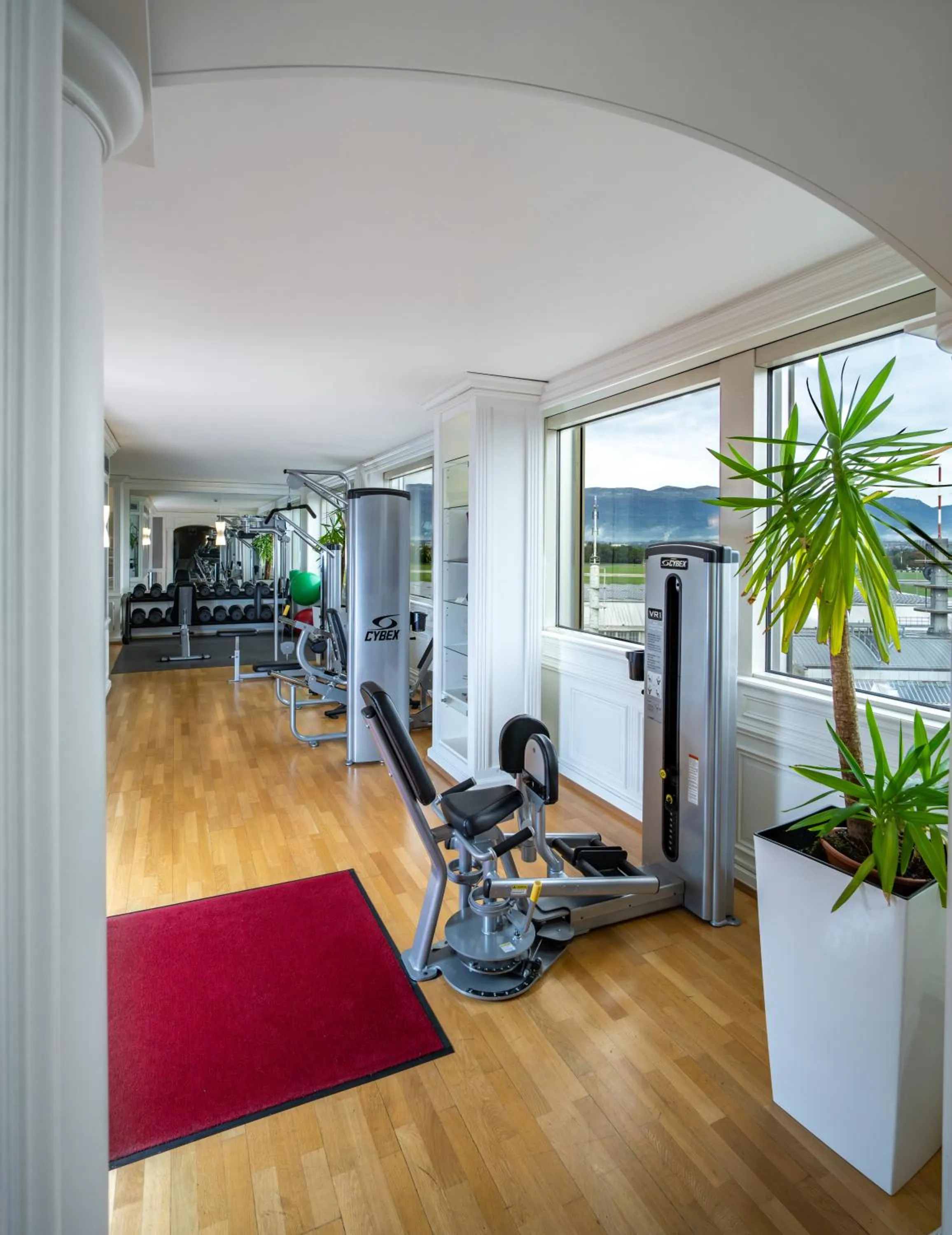 Fitness centre/facilities in Mövenpick Hotel Geneva