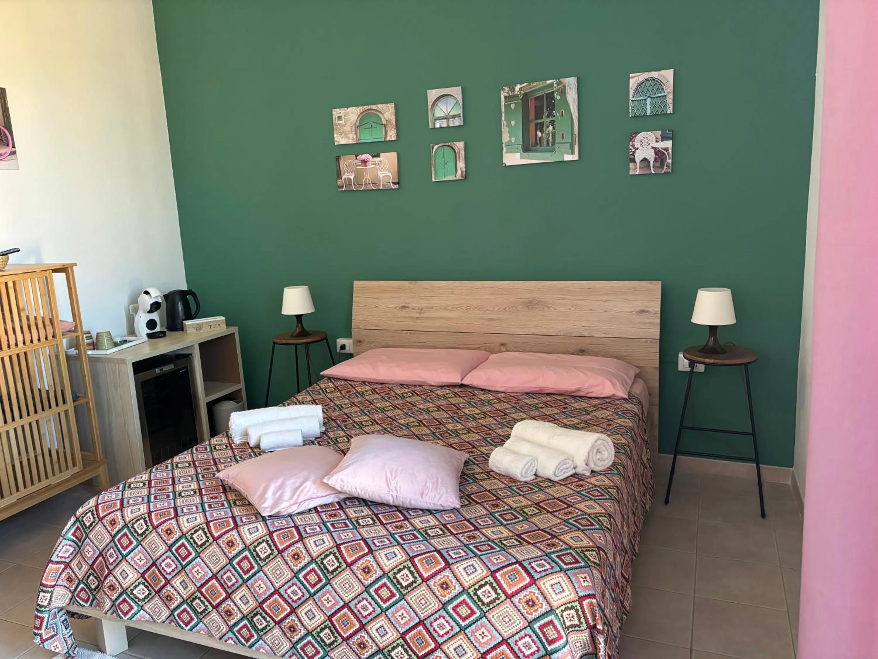 Bed in Assajè Guestroom