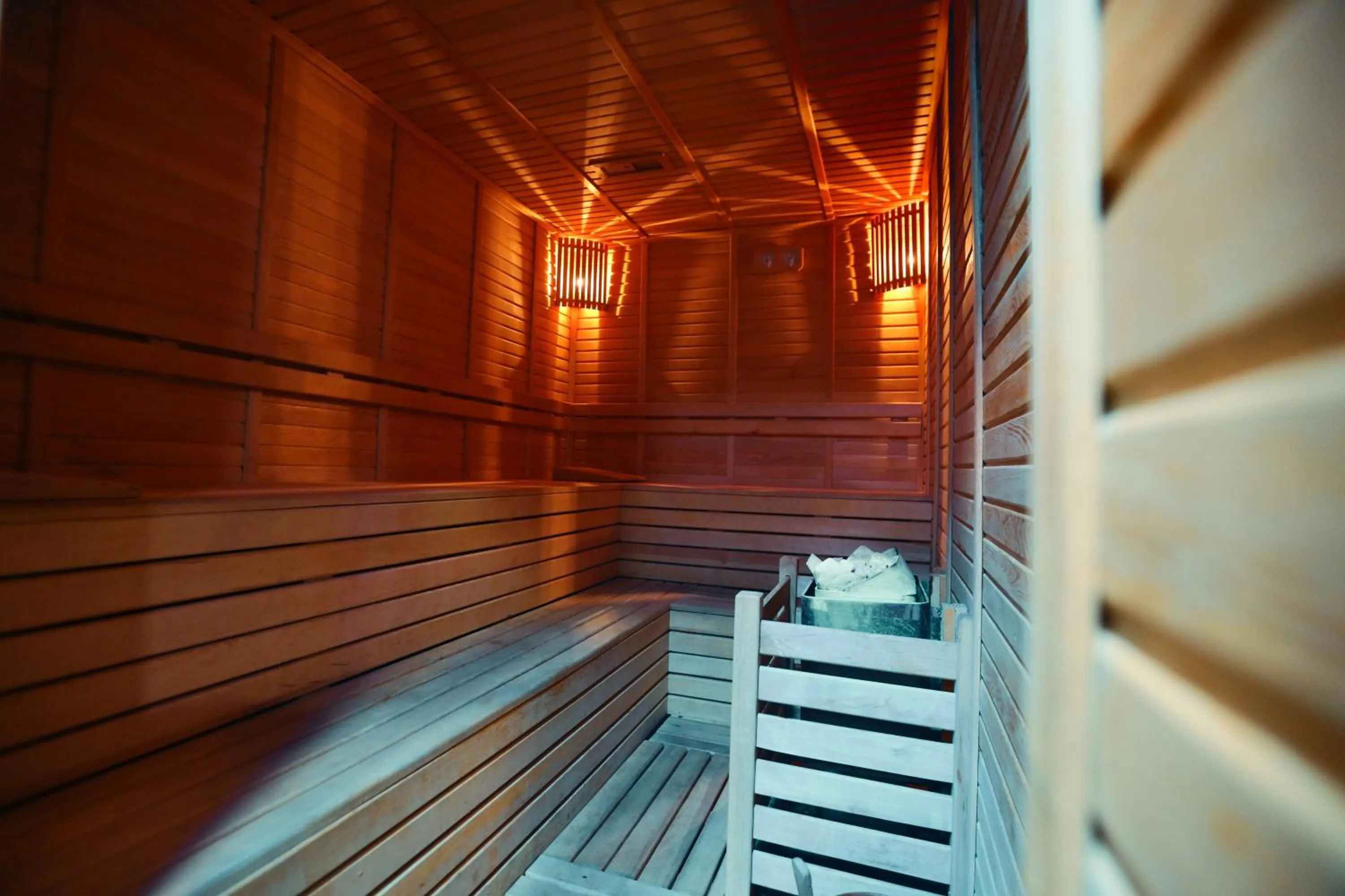 Sauna in Hotel BFC Spa & Sport
