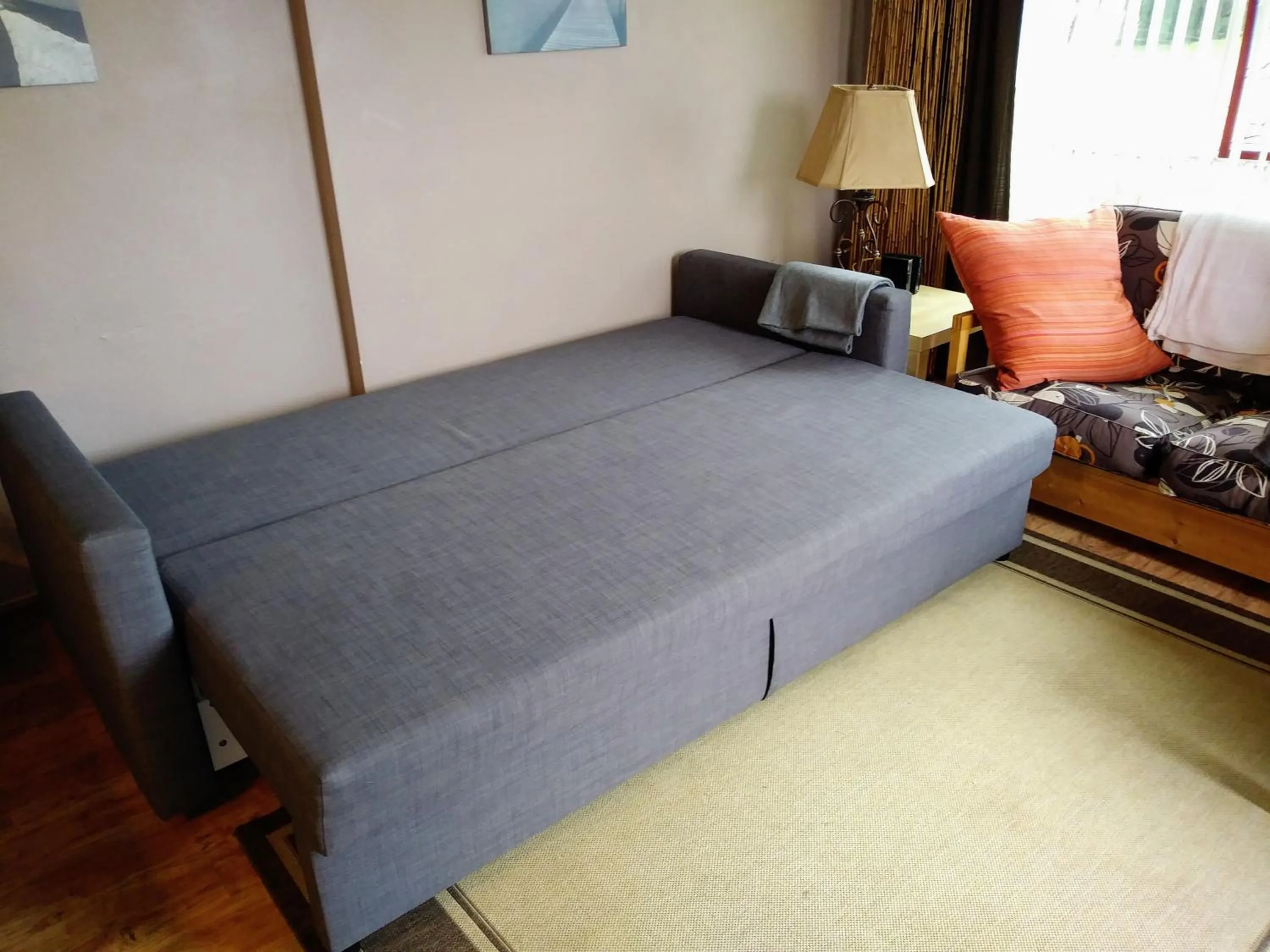 Bed in Historic 1920s Cabin