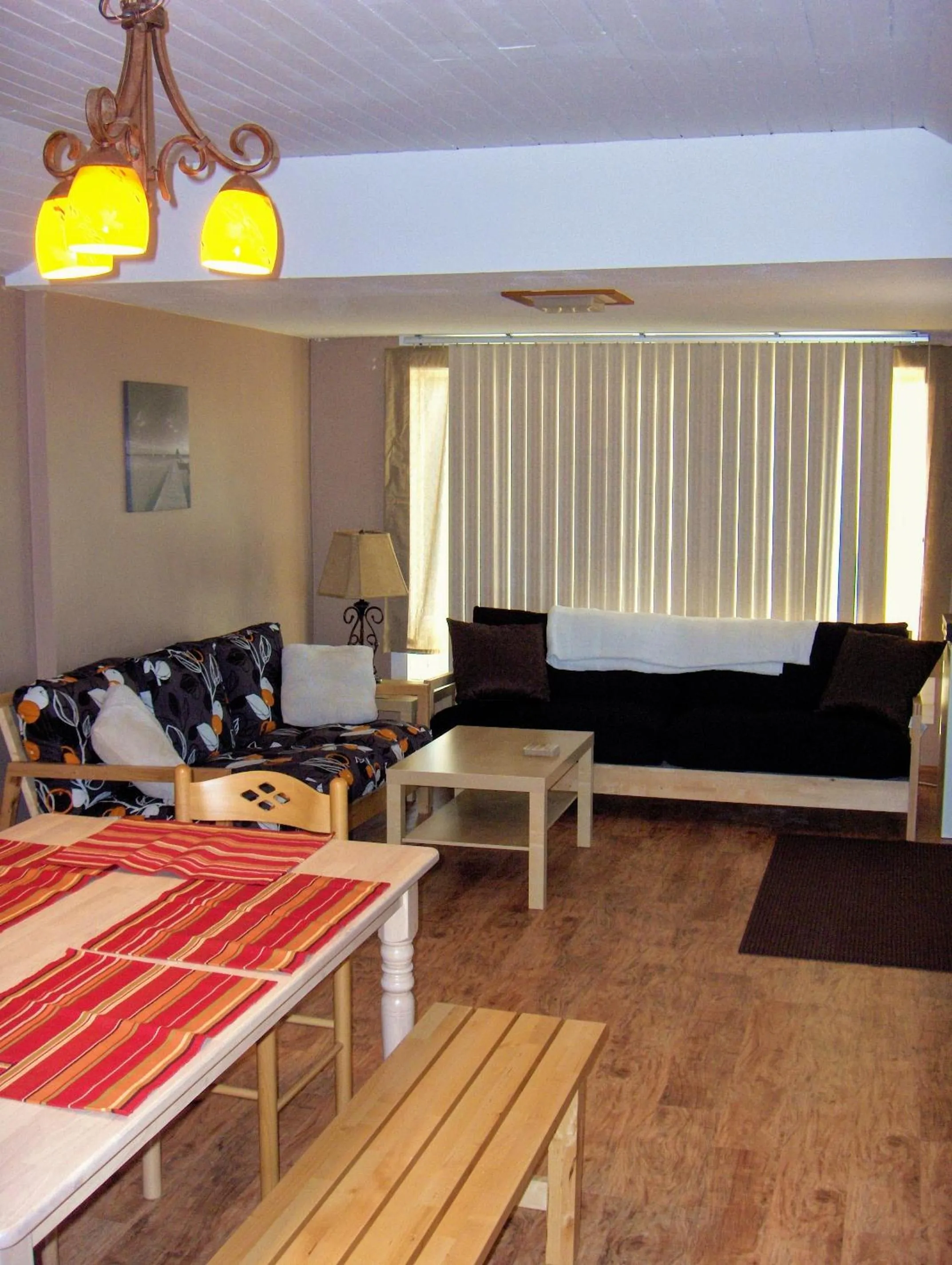 Living room in Historic 1920s Cabin