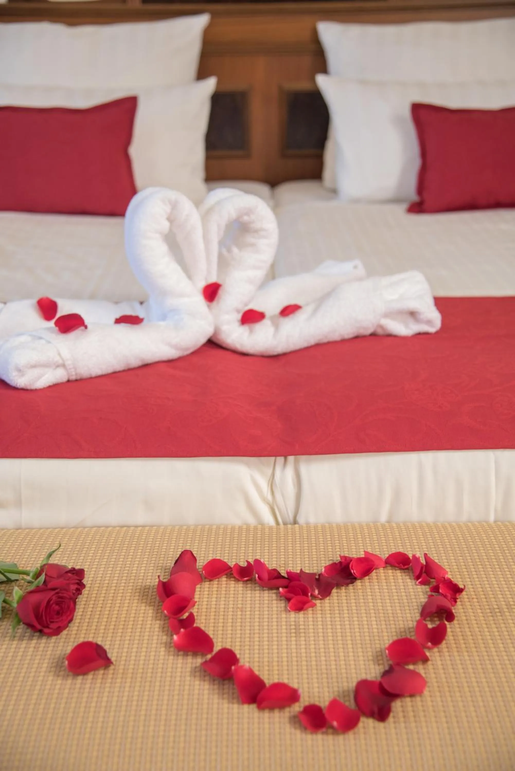 Bed in Landhotel Zum Hessenpark