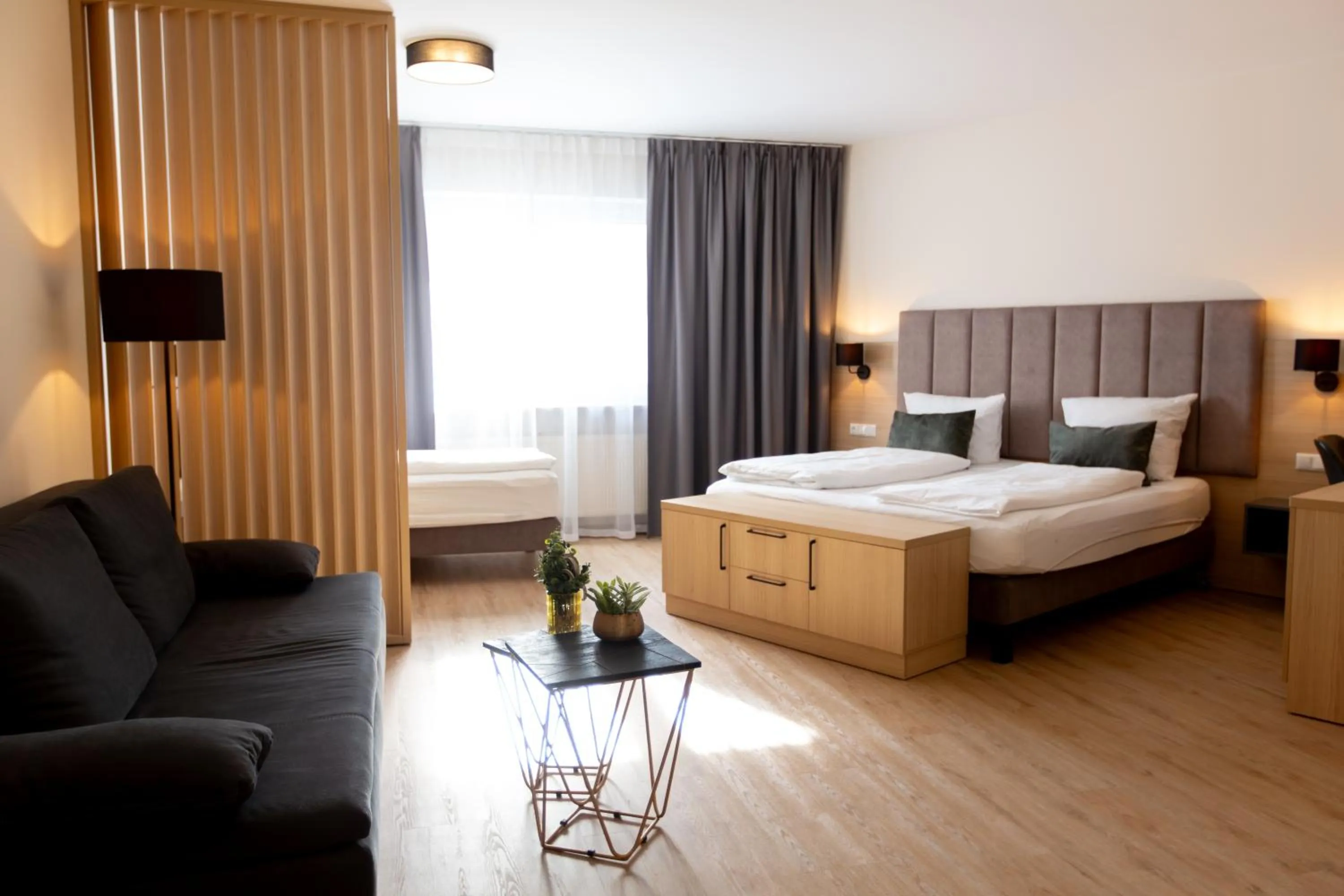 Bed in Stadthotel Lichtenfels