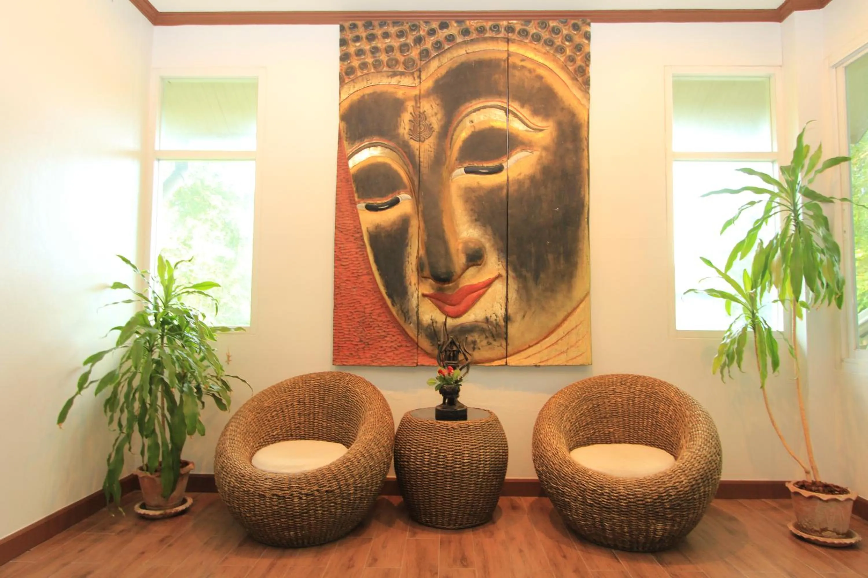 Seating area in Baantip Suantong