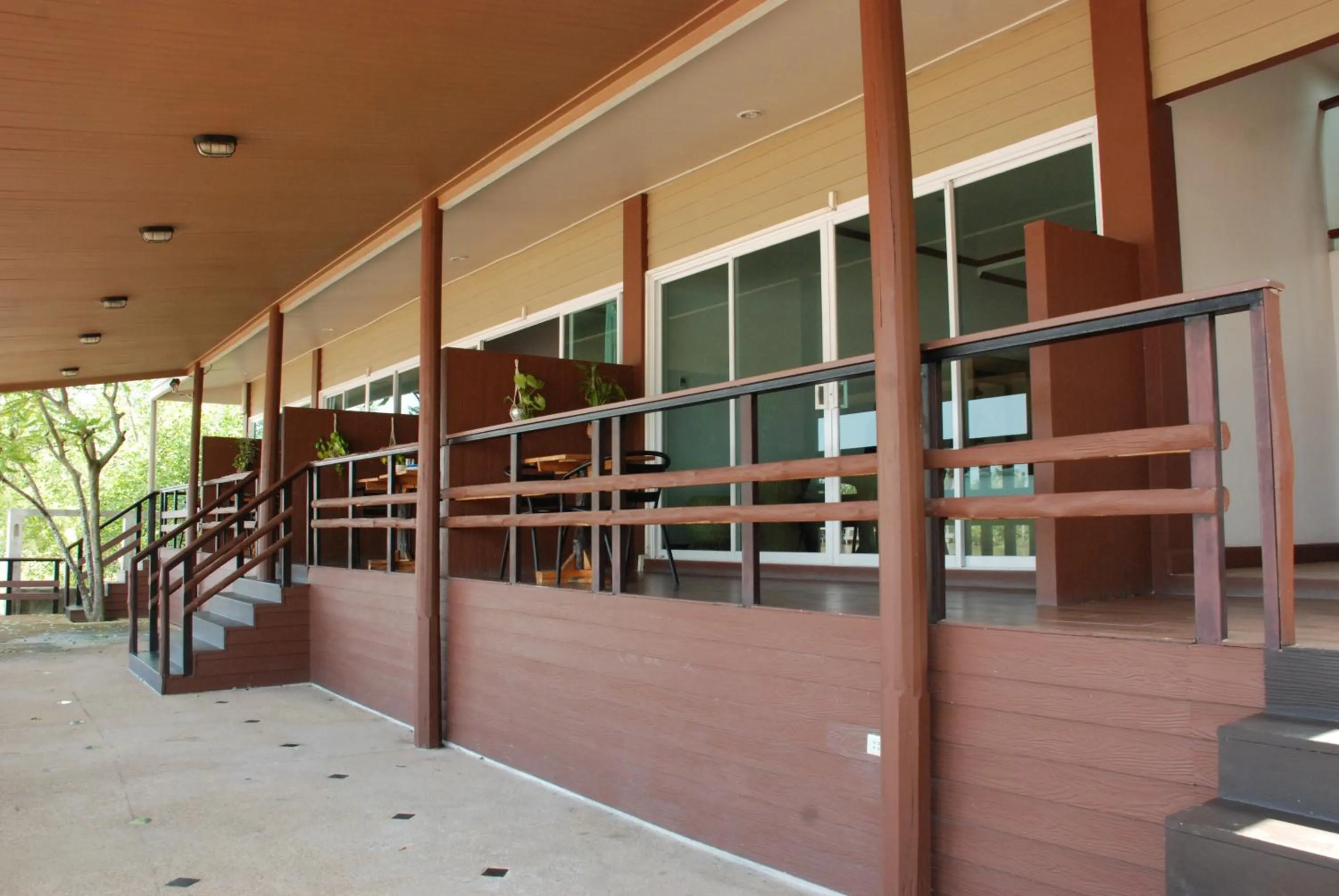 Garden view in Baantip Suantong