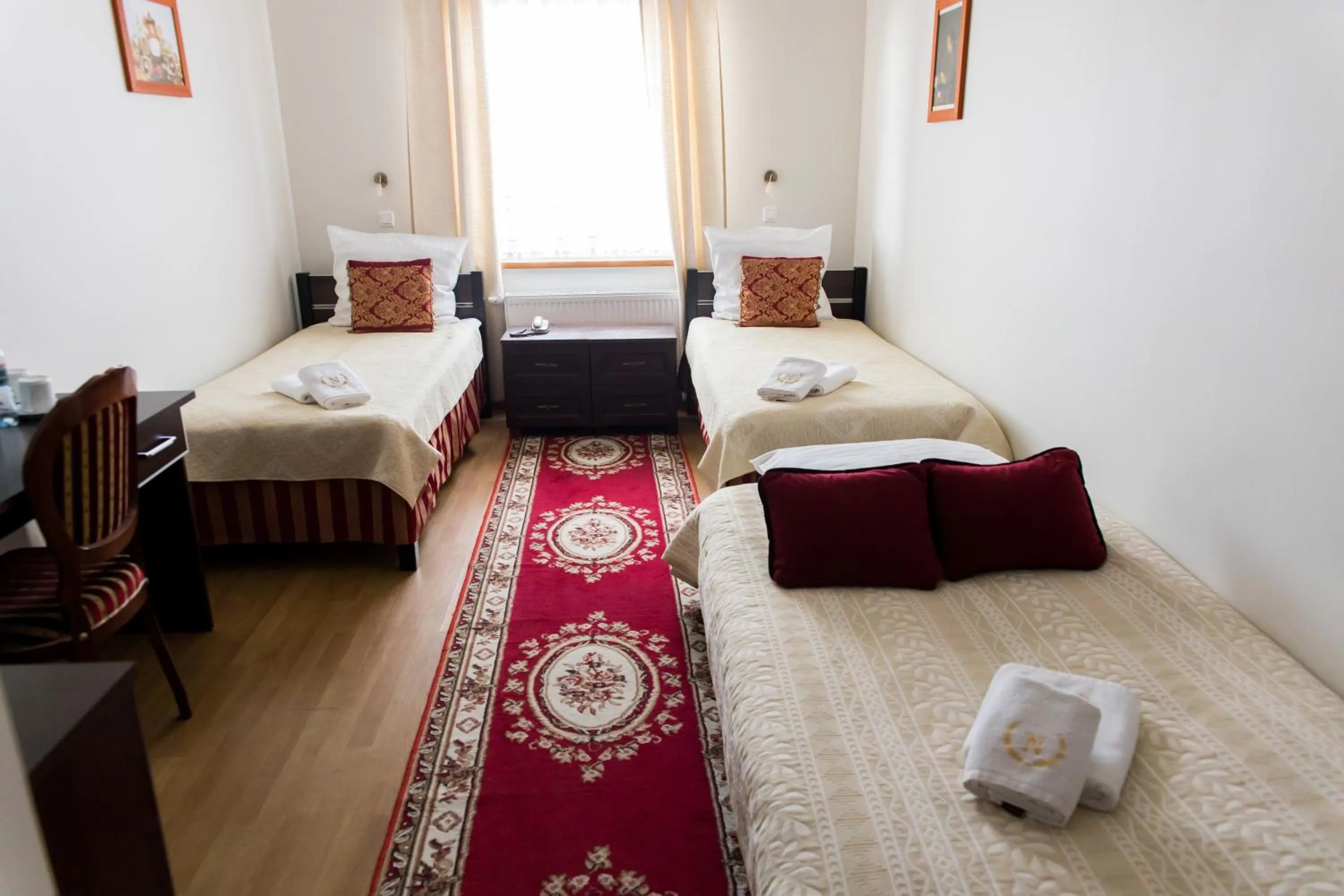 Bed in Hotel Napoleon