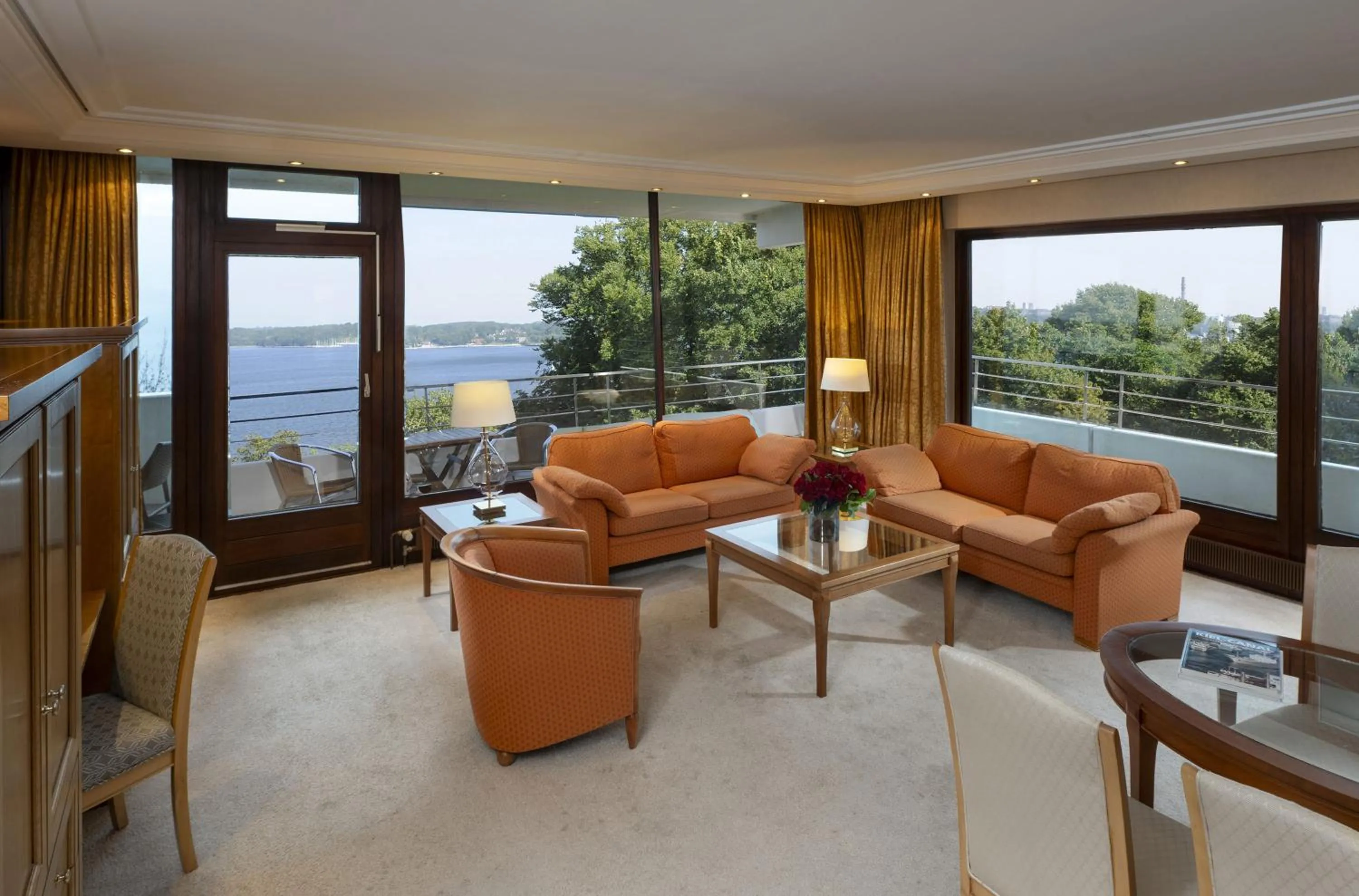 View (from property/room) in Maritim Hotel Bellevue Kiel