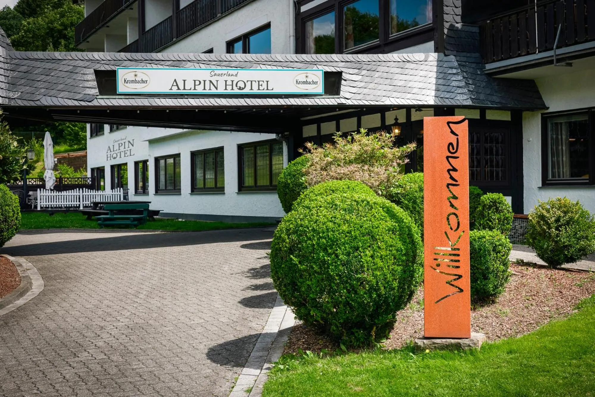 Property building in Sauerland Alpin Hotel