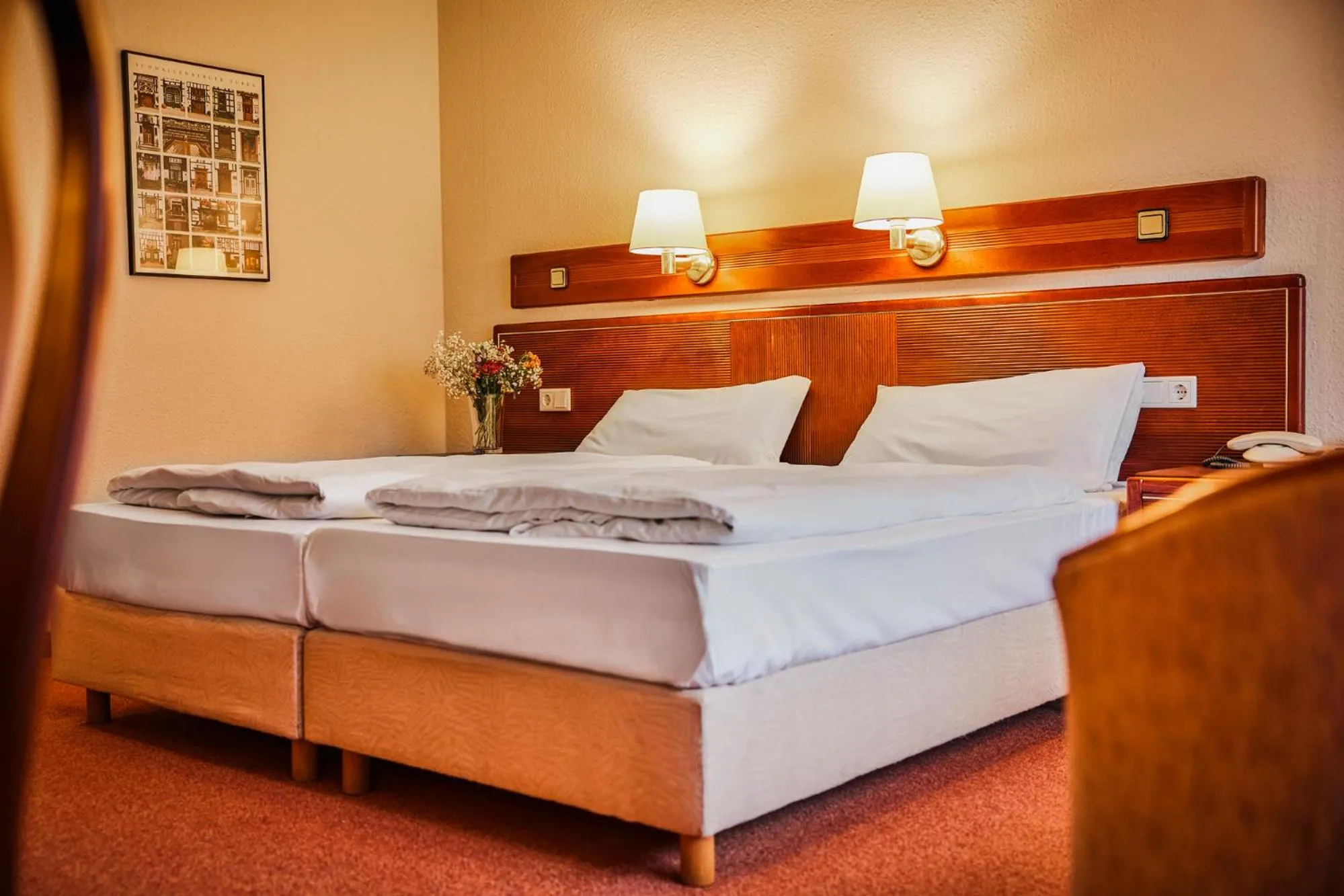 Photo of the whole room, Bed in Sauerland Alpin Hotel