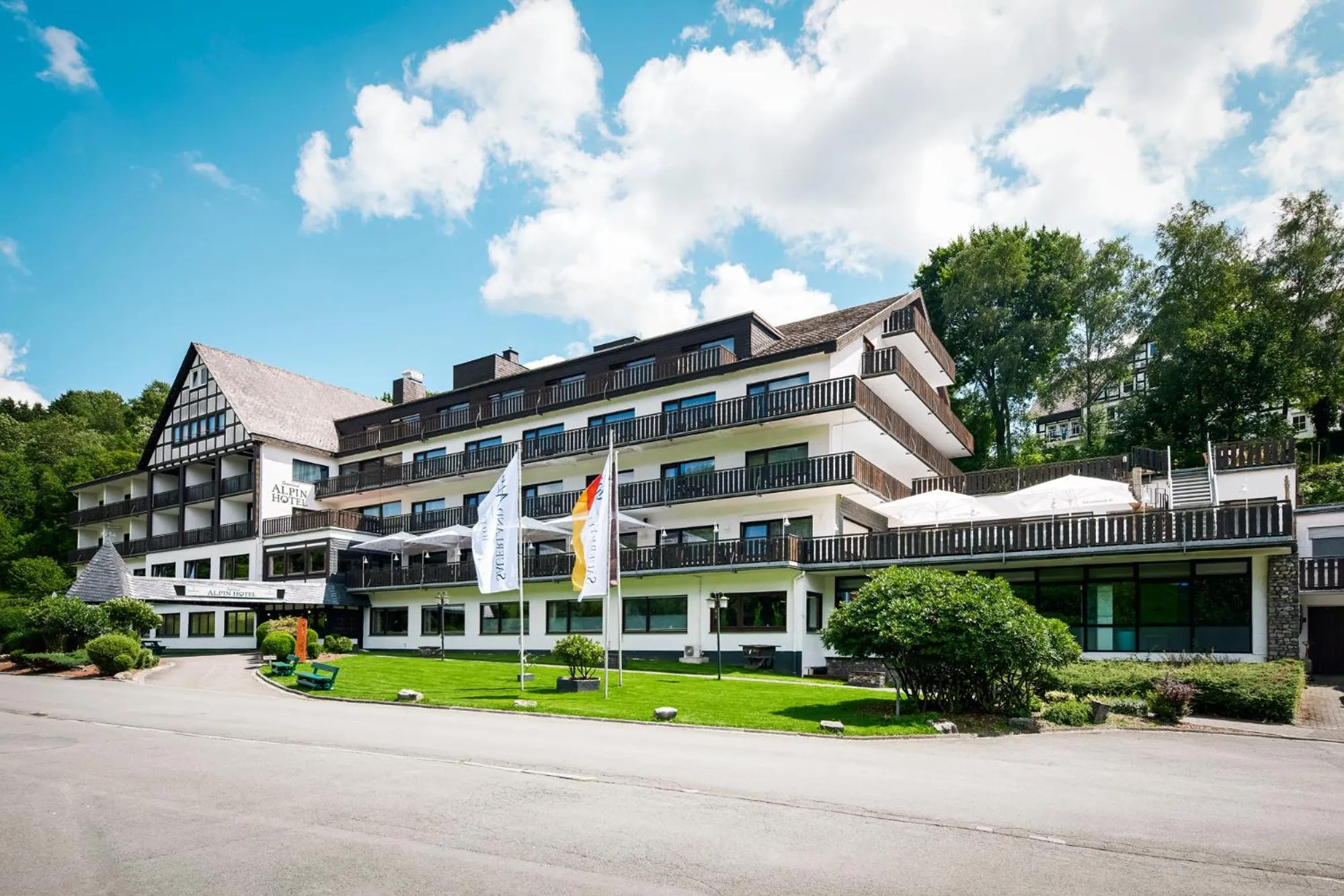 Property building in Sauerland Alpin Hotel