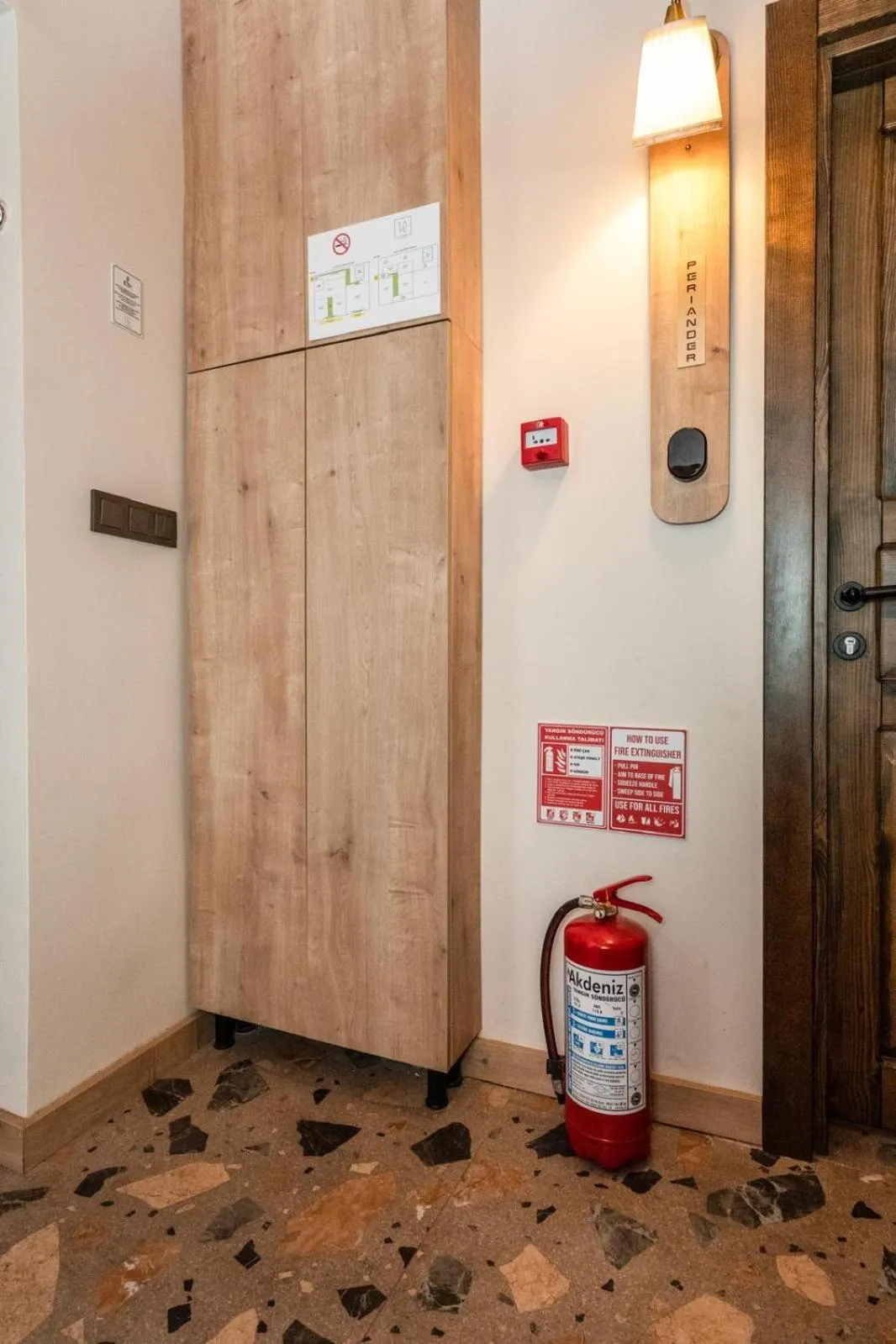 Decorative detail in Saye Konak Hotel ' Kaleiçi&Oldtown'