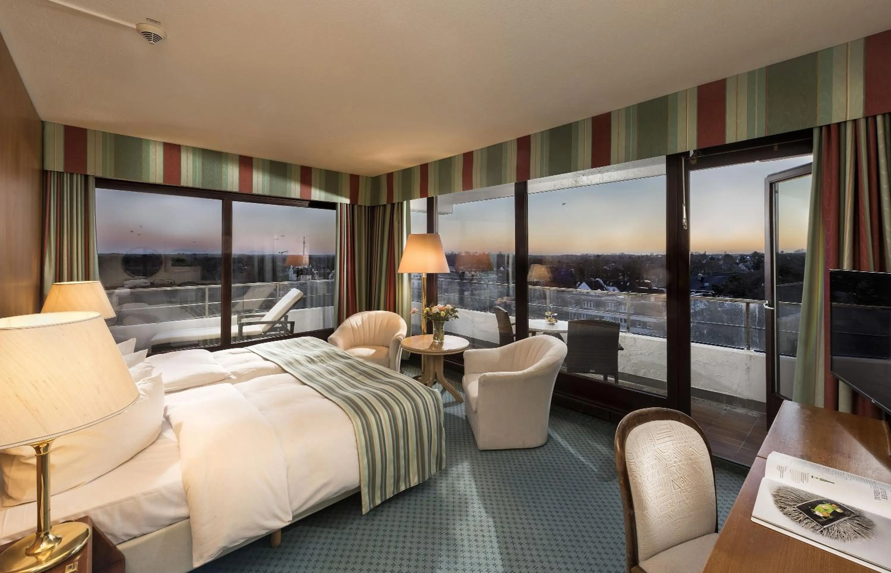 Bed in Maritim Seehotel Timmendorfer Strand