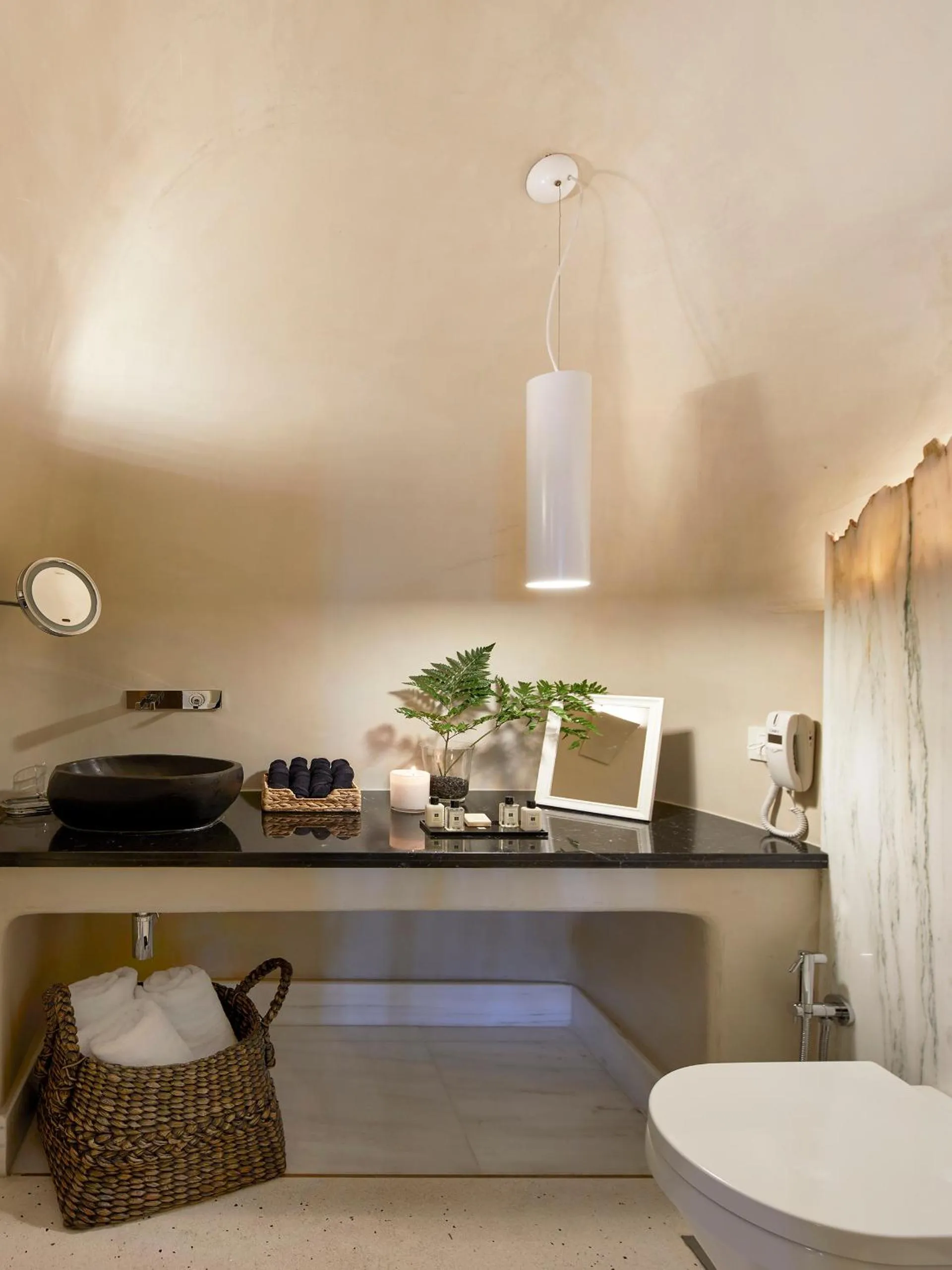 Toilet in Luxury Villa Blue Dome Santorini