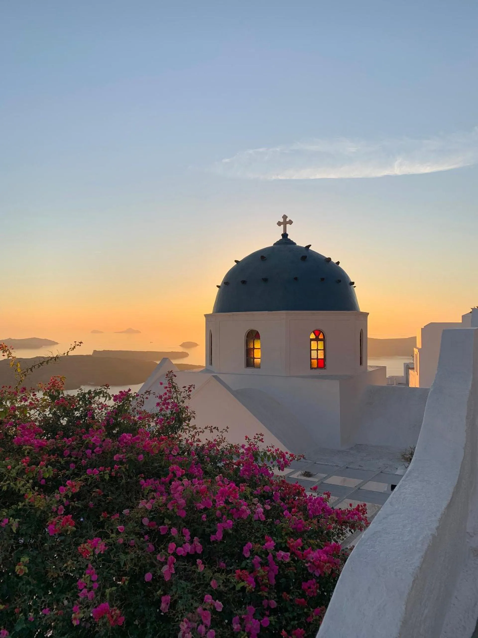 Nearby landmark in Luxury Villa Blue Dome Santorini