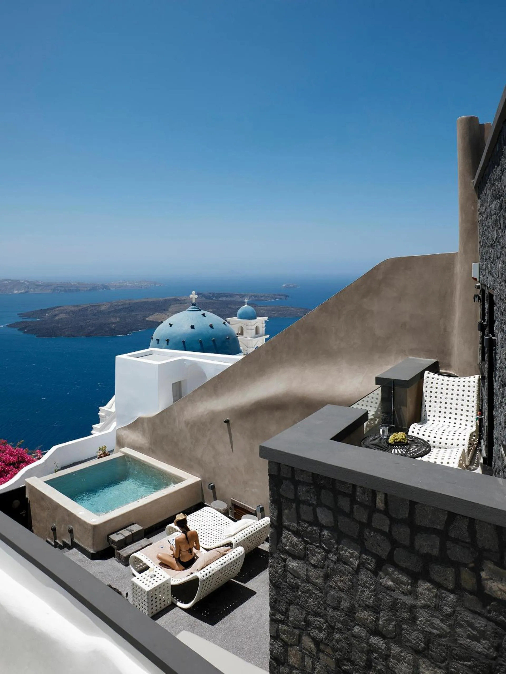 Nearby landmark in Luxury Villa Blue Dome Santorini