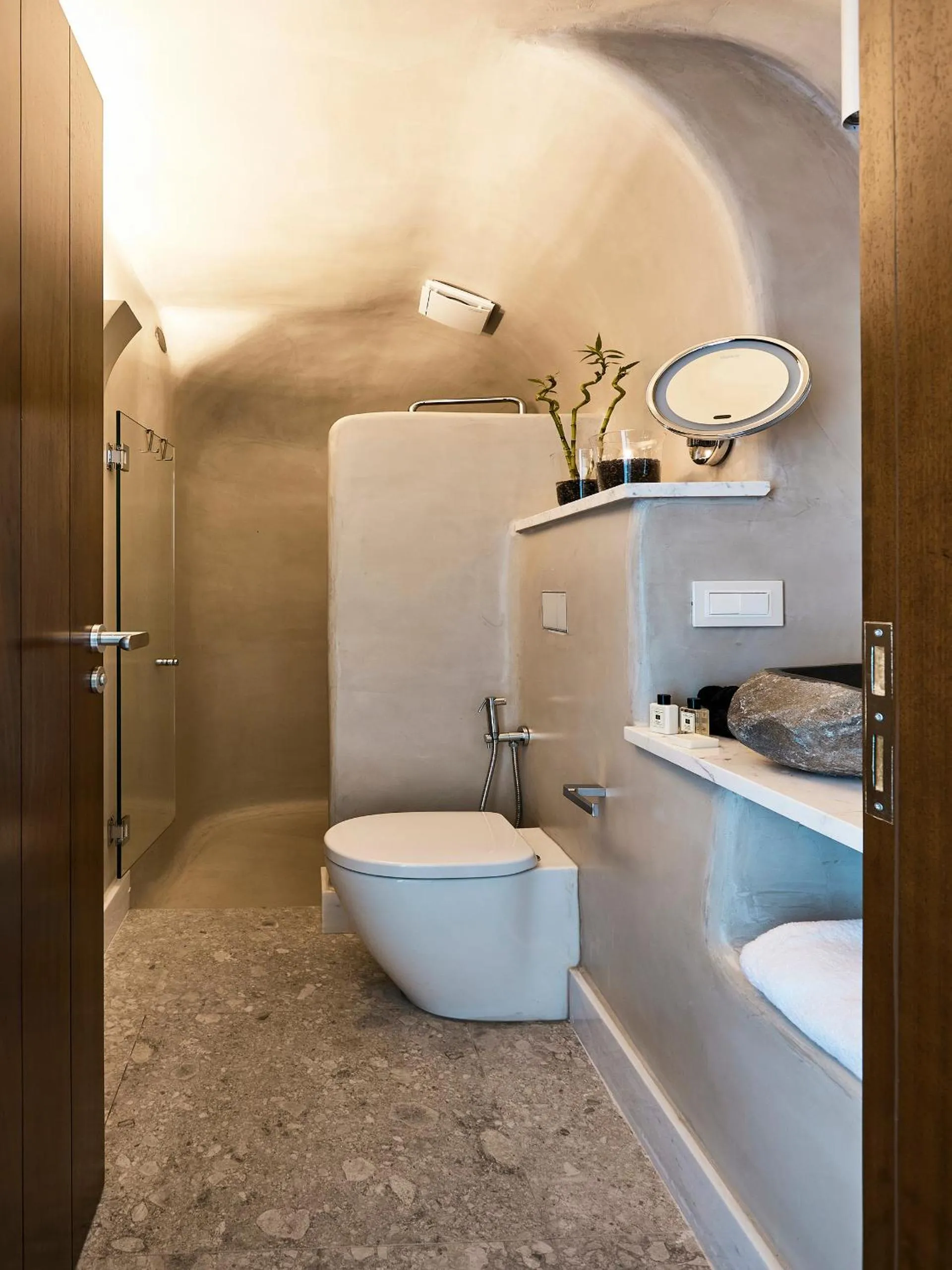 Bathroom in Luxury Villa Blue Dome Santorini