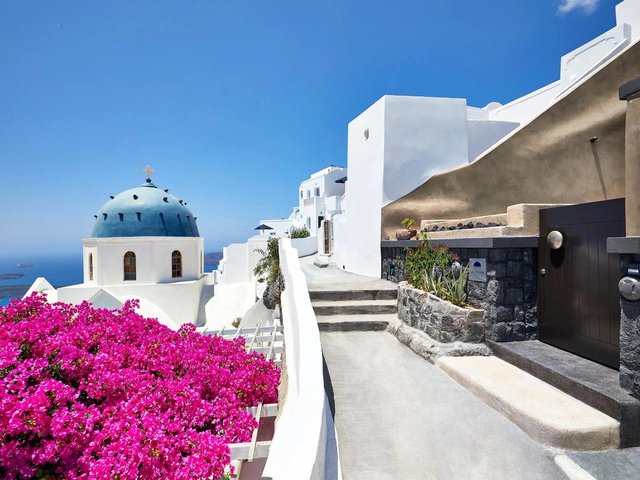 Property building in Luxury Villa Blue Dome Santorini