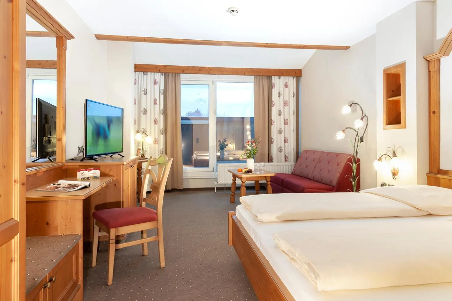 TV and multimedia, Bed in Hotel zur Post