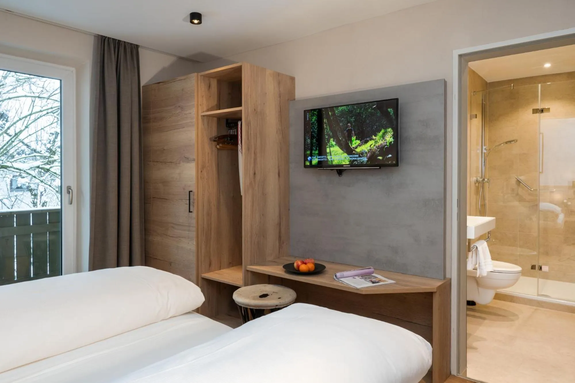 Photo of the whole room, Bed in Hotel zur Post