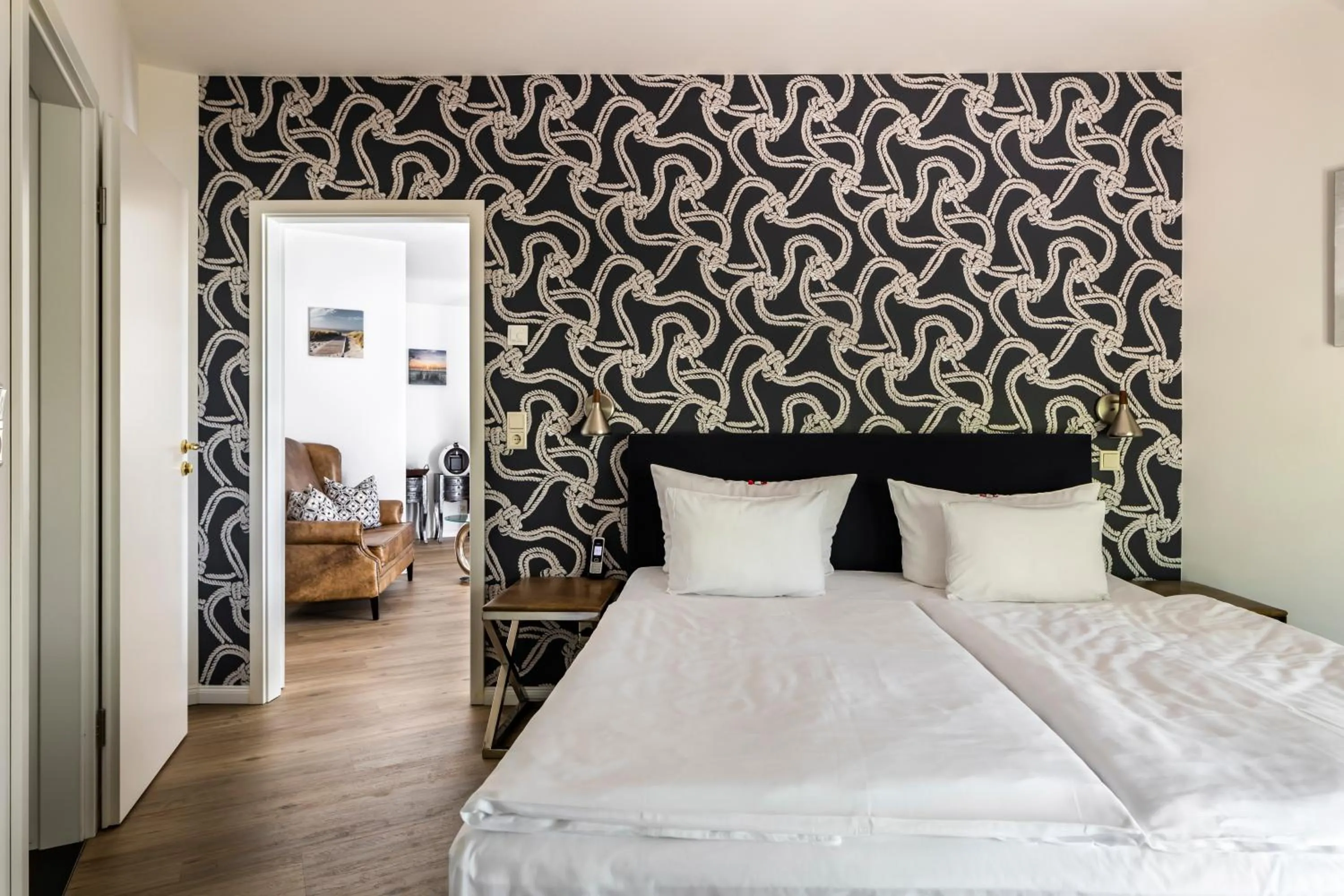 TV and multimedia, Bed in Hotel & Restaurant Villa Ulmenhof