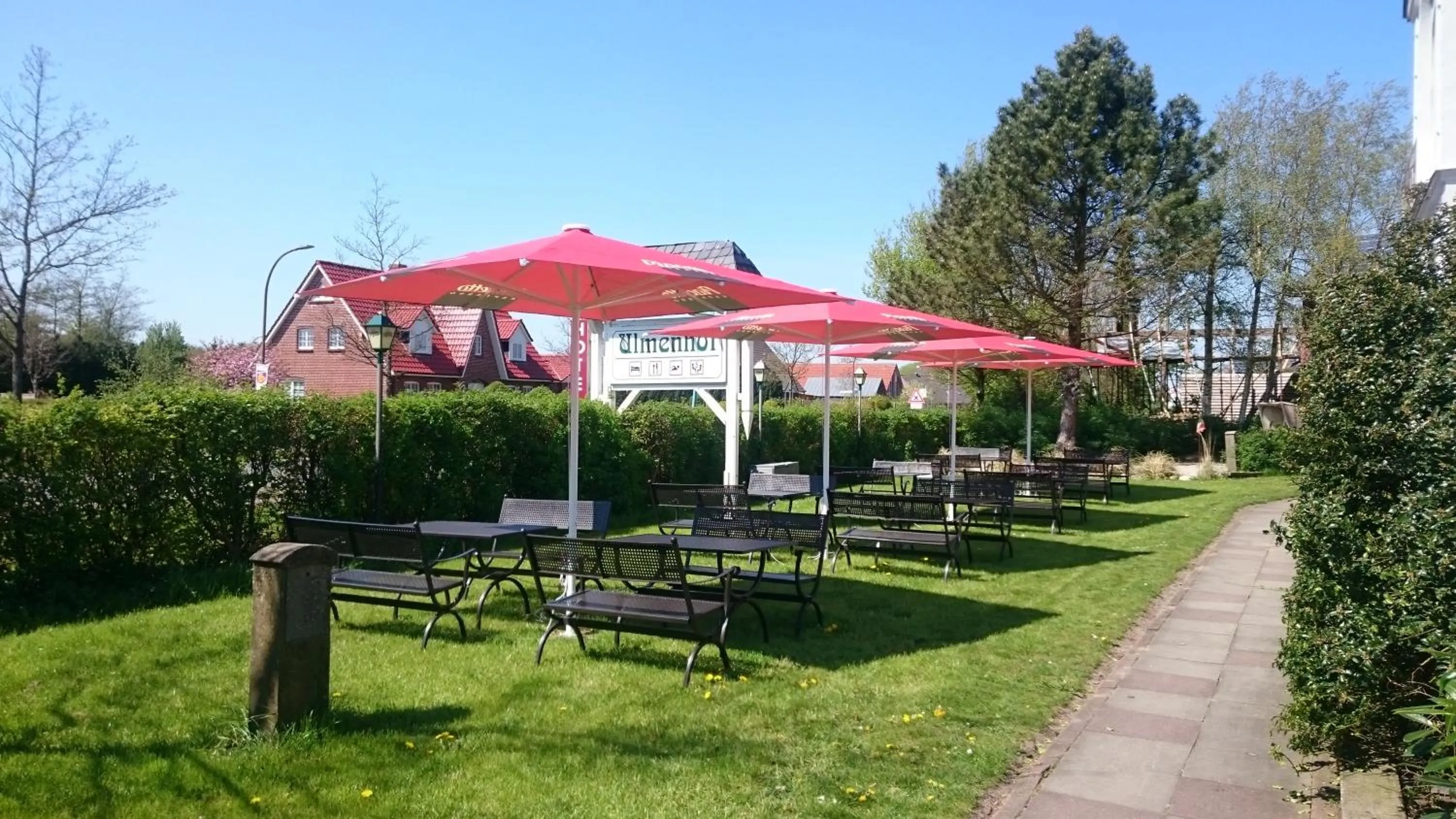 Balcony/Terrace in Hotel & Restaurant Villa Ulmenhof
