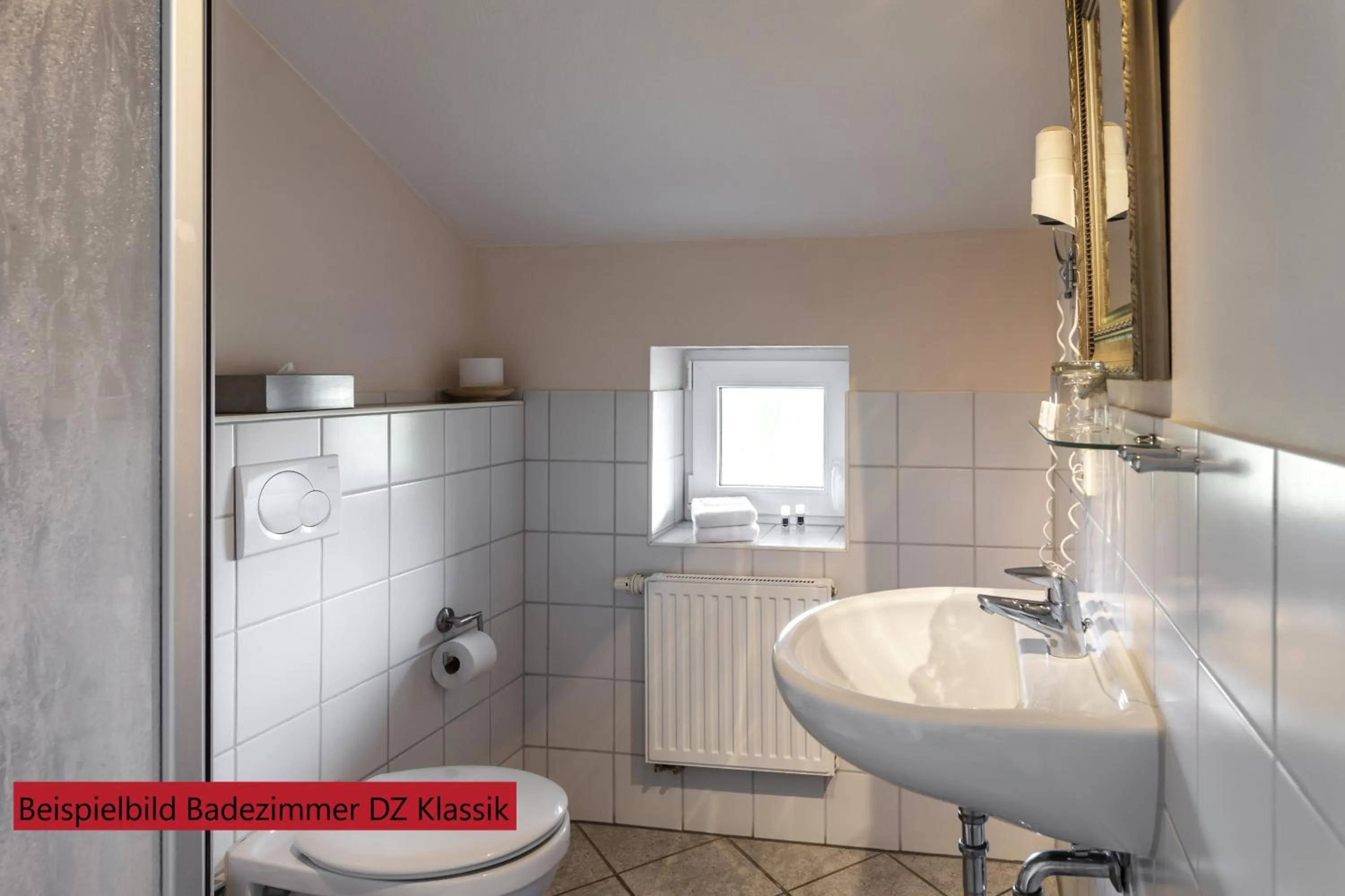 Toilet in Hotel & Restaurant Villa Ulmenhof